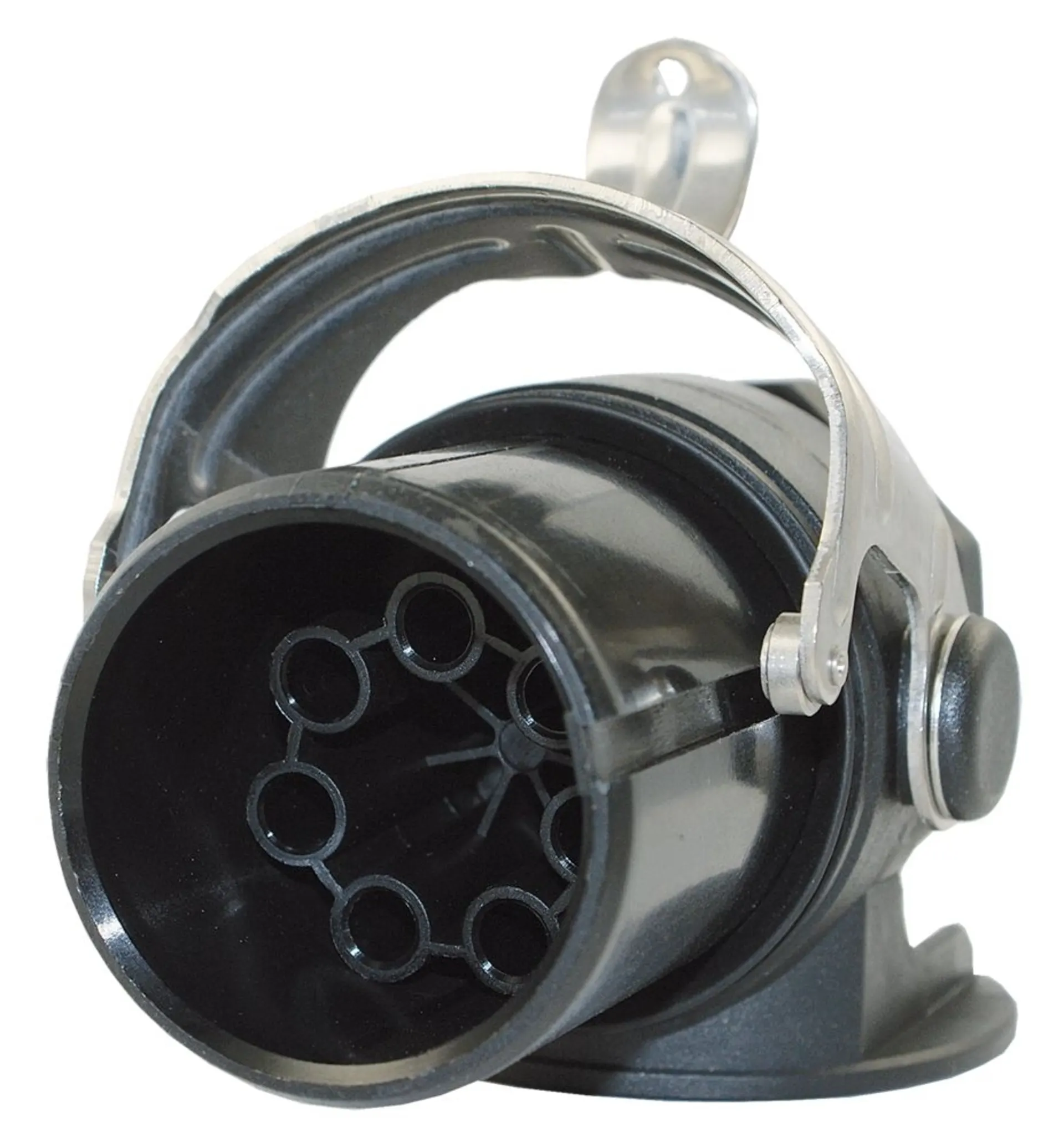 ABS/EBS - Stecker 7-pol 12 V, ADR/GGVS Crimpkontakte, Kabel-ø: 9.0 - 16.0 mm ABS/EBS - Stecker 7-pol 12 V, ADR/GGVS Crimpkontakte, Kabel-ø: 9.0 - 16.0 mm