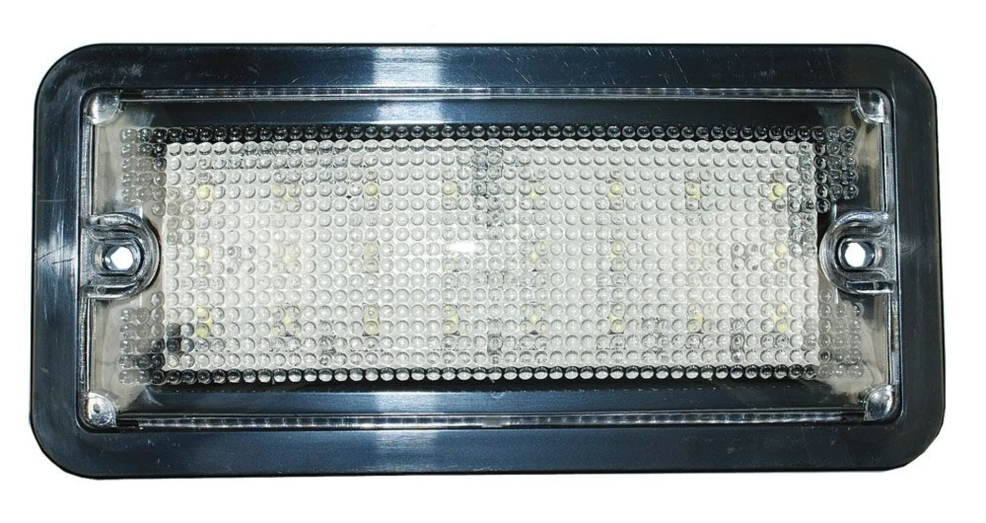 LED Innenleuchte 12V, 24 SMD-LEDs 148x71x20mm, IP64 schwarz LED Innenleuchte 12V, 24 SMD-LEDs 148x71x20mm, IP64 schwarz