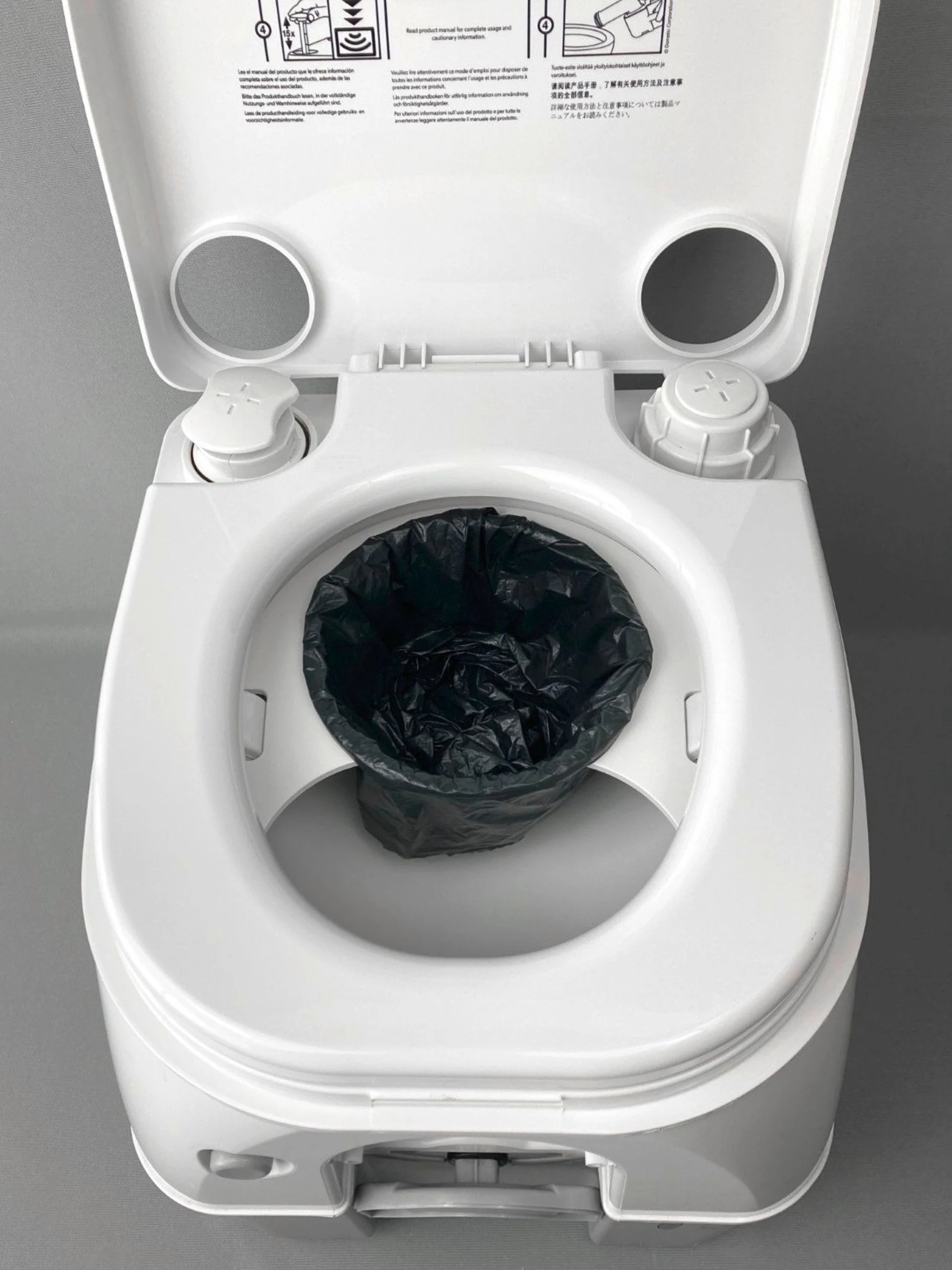 Kit d'insert pour toilettes à séparation Flexaport, compatible avec les modèles Dometic D 972 / 976, en PVC blanc, avec 50 sachets anti-odeurs, y compris un soudeur de film de 15 cm Kit d'insert pour toilettes à séparation Flexaport, compatible avec les modèles Dometic D 972 / 976, en PVC blanc, avec 50 sachets anti-odeurs, y compris un soudeur de film de 15 cm