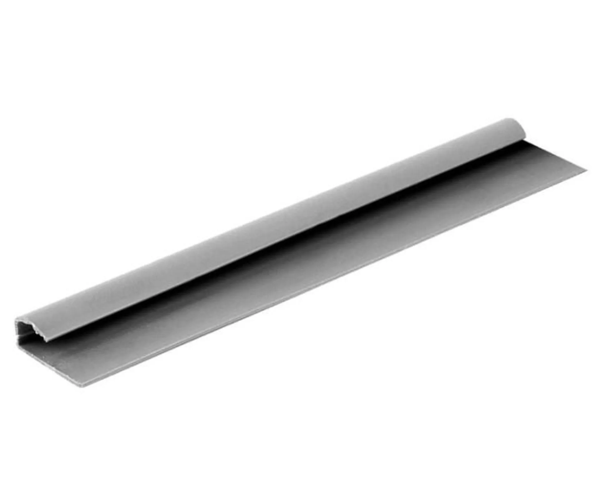 Profilé de finition gris foncé pour panneaux de revêtement (3-4mm)