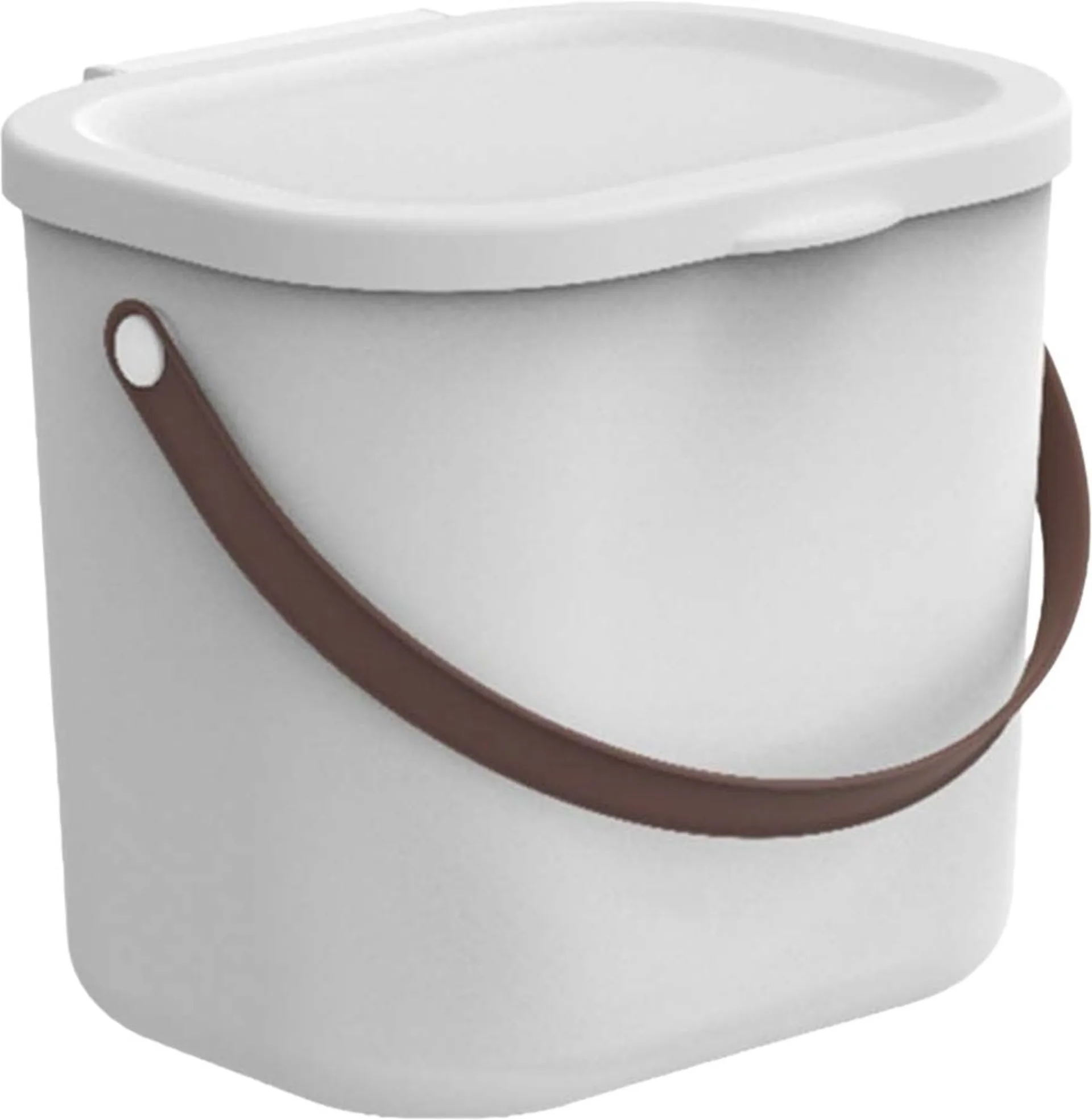 Boîte de rangement Rotho Albula 6 litres, Mistletoe, blanche