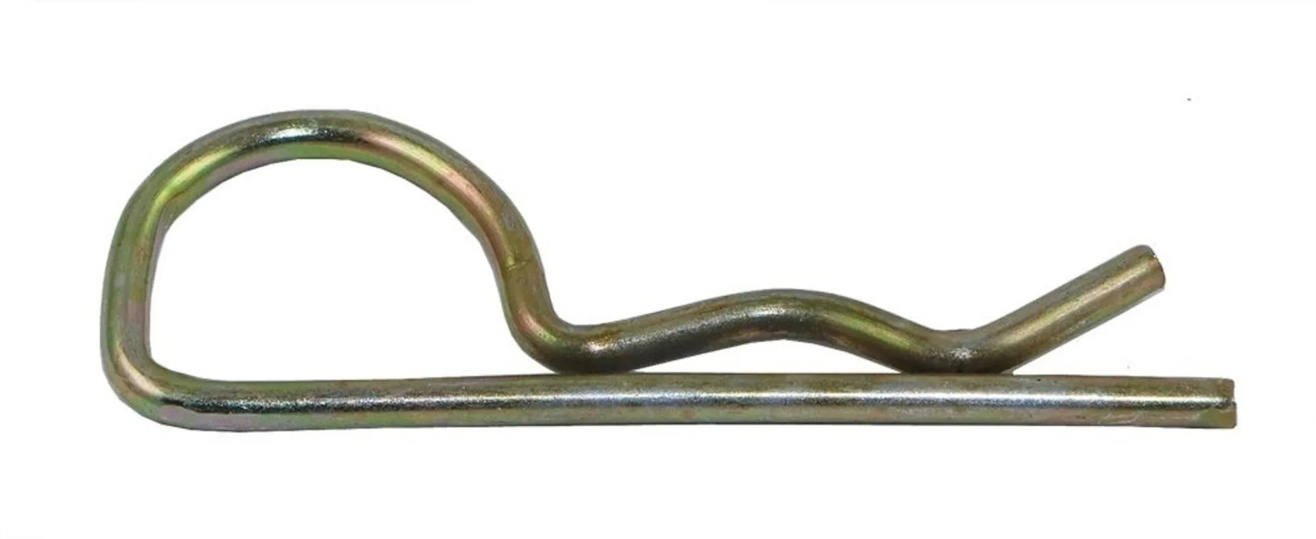 Federstecker 3 Rübig ø2.5x58x21mm gal.verz. ø2.5x58x21mm, gal. verzkinkt, gelb chromatiert