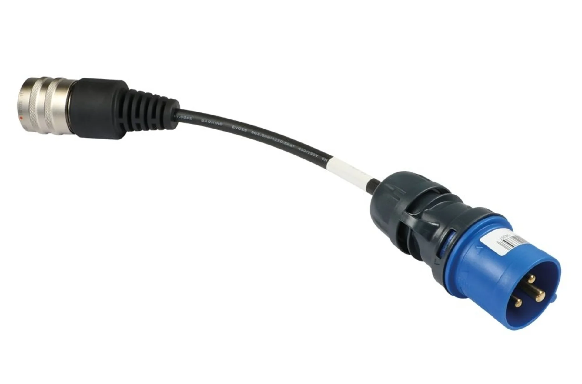 Adaptateur JUICE CONNECTOR CEE16, monophasé, bleu – Adaptateur simple pour JuiceBooster2