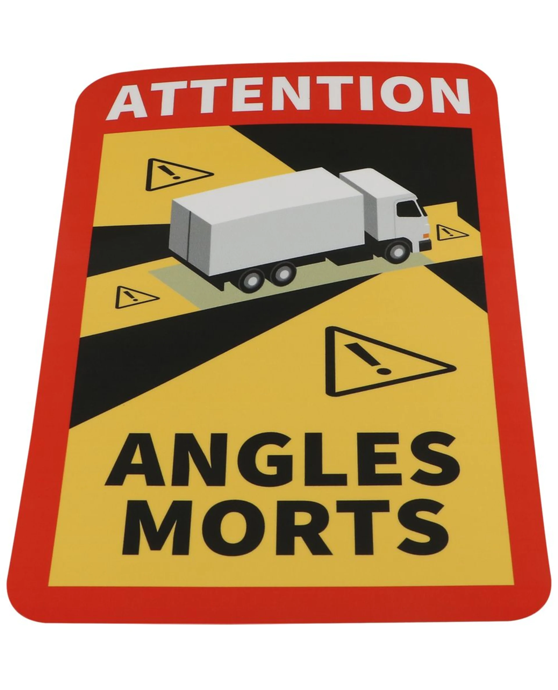 Magnetische Folie „Toter Winkel“ für LKWs obligatorisch in Frankreich für alle LKW ab 3.5 T, mind. 3 Stk. pro Fahrzeug
