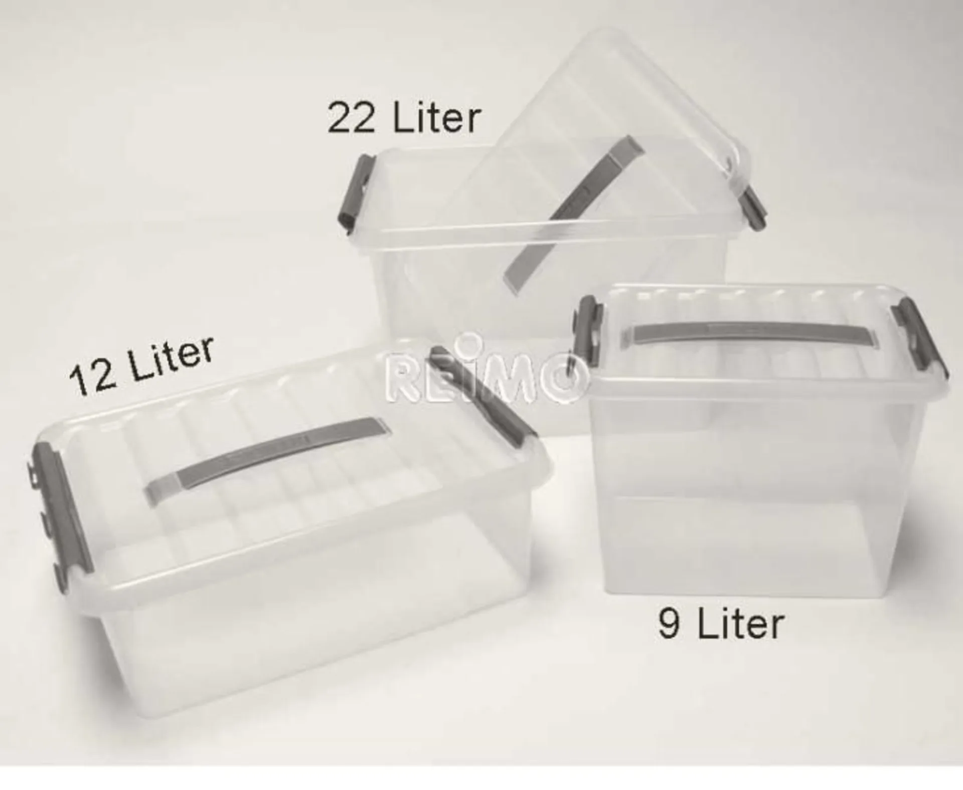 Coffre à poussière transparent pour caravanes et camping-cars - Q-line Box 9L