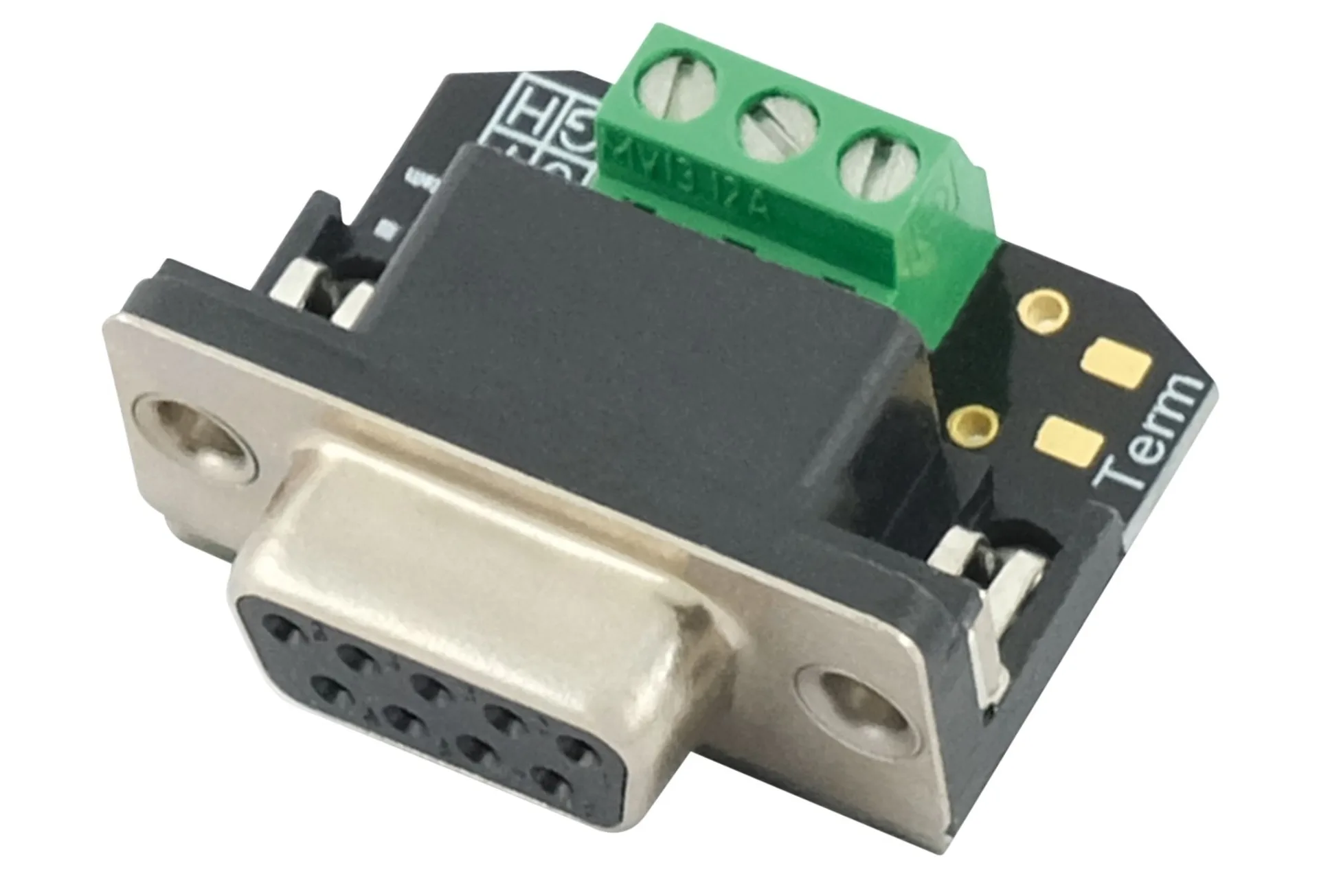 Adaptateur PCAN D-Sub avec bornes à vis, contacts à visser / entraxe de 25 mm Adaptateur PCAN D-Sub avec bornes à vis, contacts à visser / entraxe de 25 mm