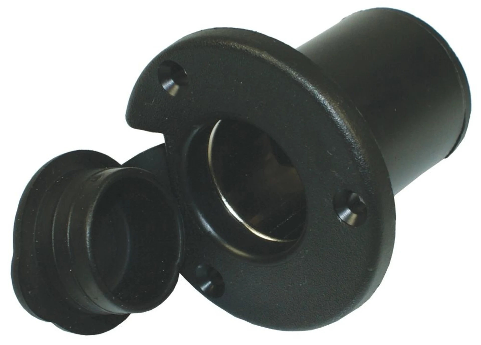 SUTARS Einbausteckdose f. Zig.-Anz.-Stecker 12V & 24V ø 27(46) x 47mm