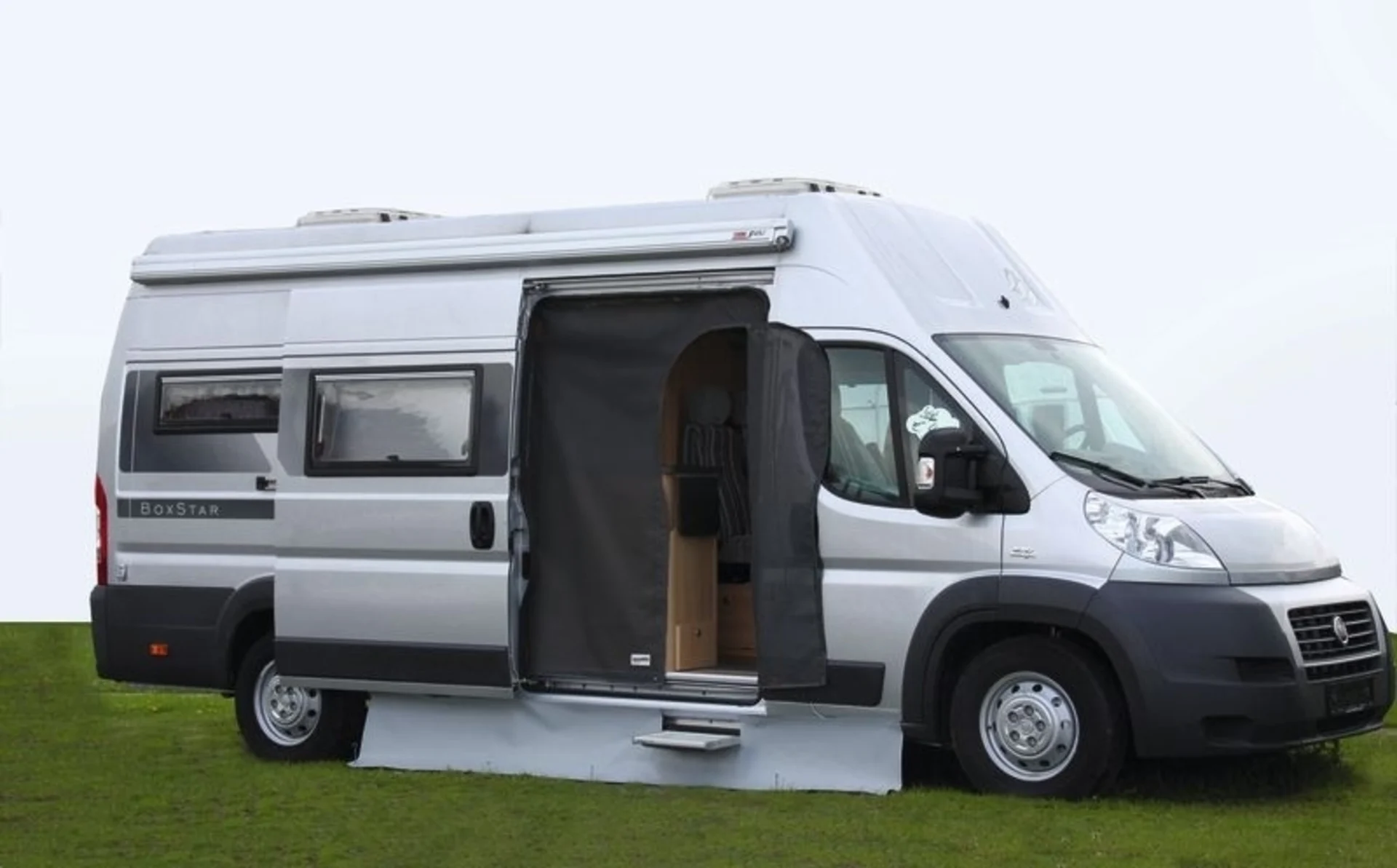 Moskitonetz Fiat Ducato ab 07, Schiebetür, Magnetb