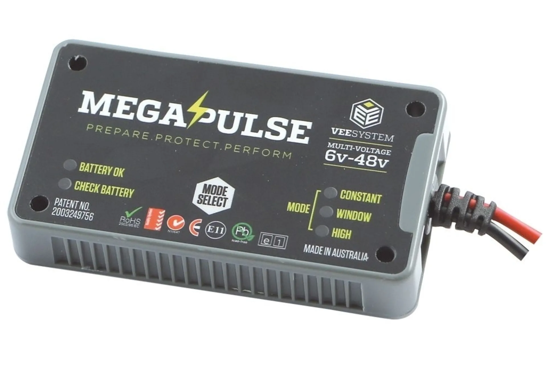 Megapulse Batteriepflege 6-48V verhindert Sulphatierung bei Batterien