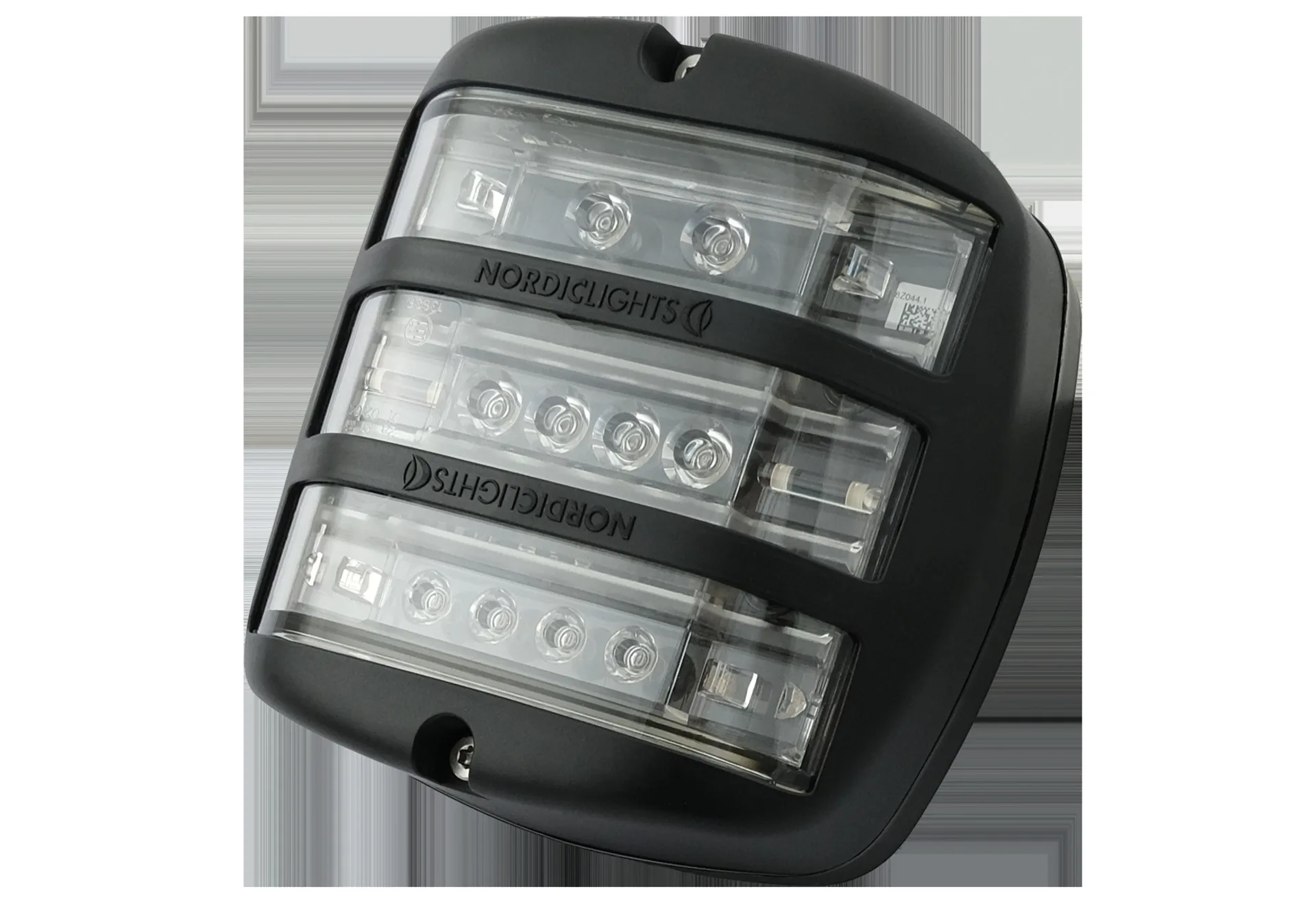 Nordiclights - Dorado N70 LED Schlussleuchte 24 V 121 x 121 x 56 mm, 24 V mit integr. Widerstand