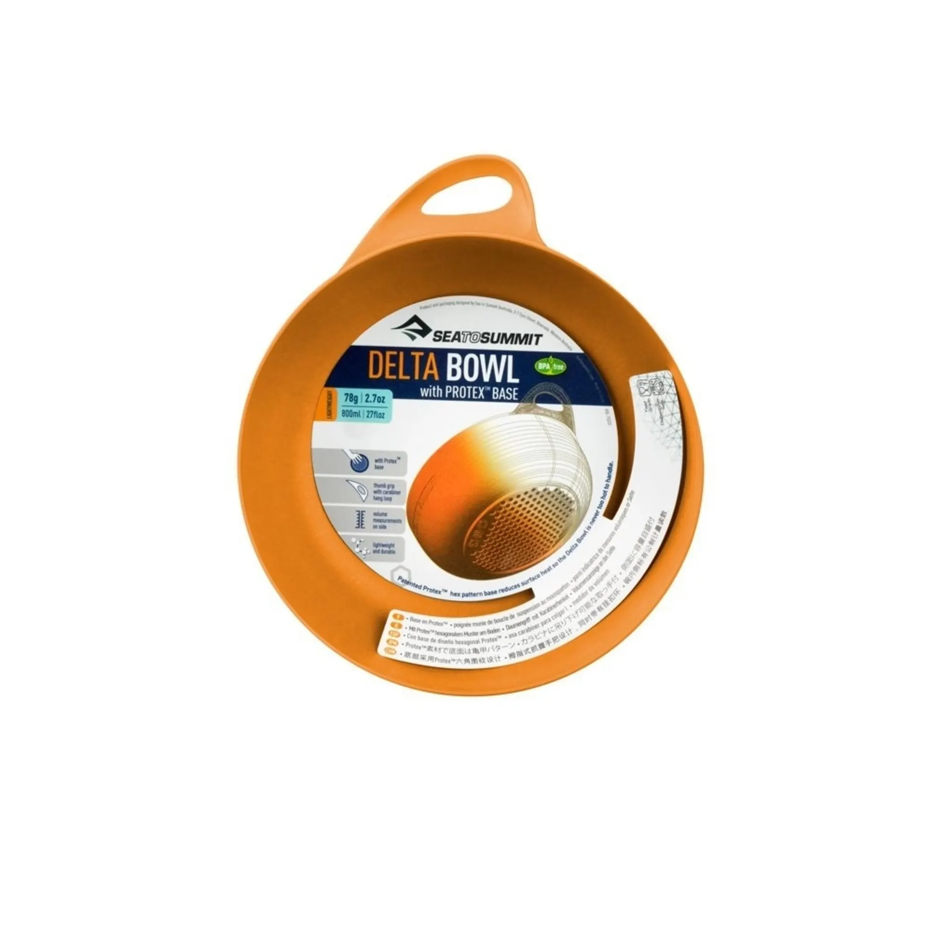 Delta Bowl orange STS cuisine d'extérieur