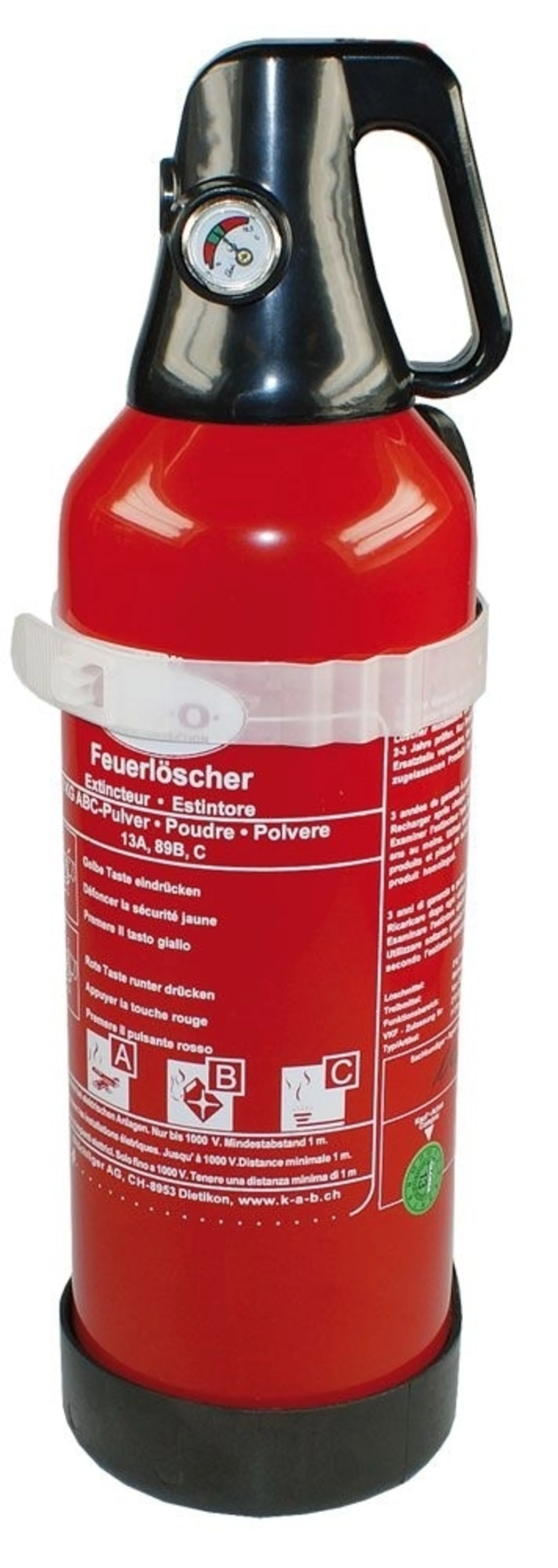 Pro Pulverfeuerlöscher 2KG Pulver mit Halter