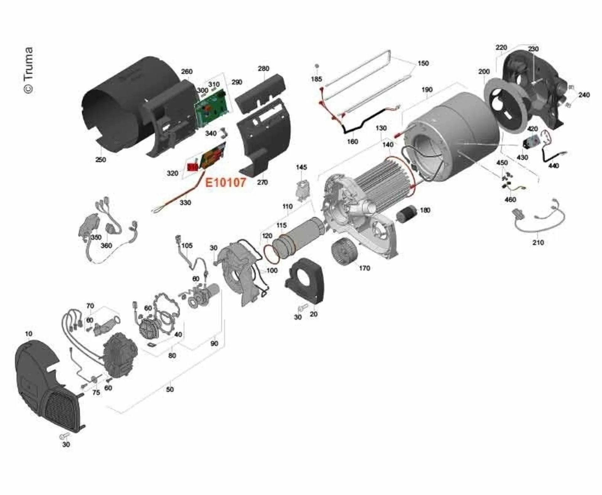 Kit de fusibles T10AH Combi