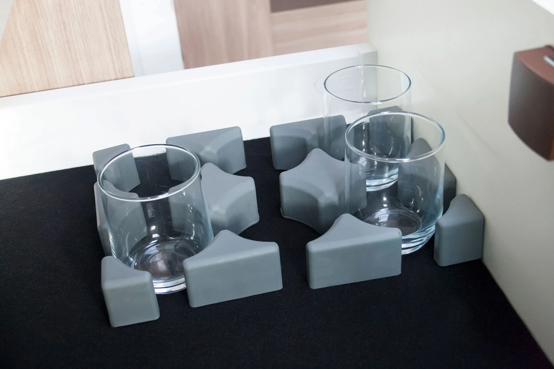 Purvario by Dörr Vario System Modul 1 6er Glas- / Tassenhalter (niedrig)