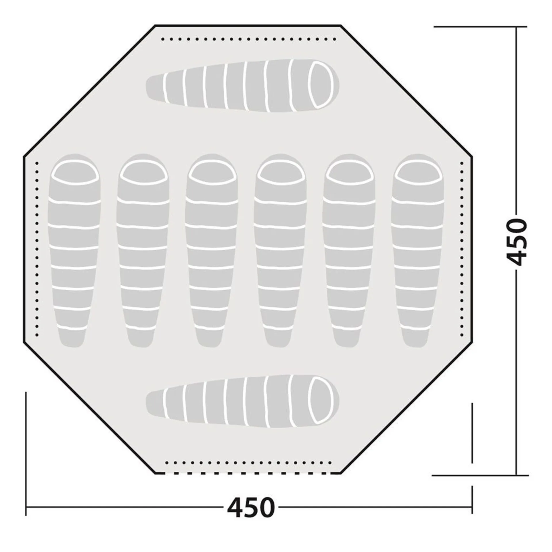 Aero Yurt Robens (1 x gestanden)