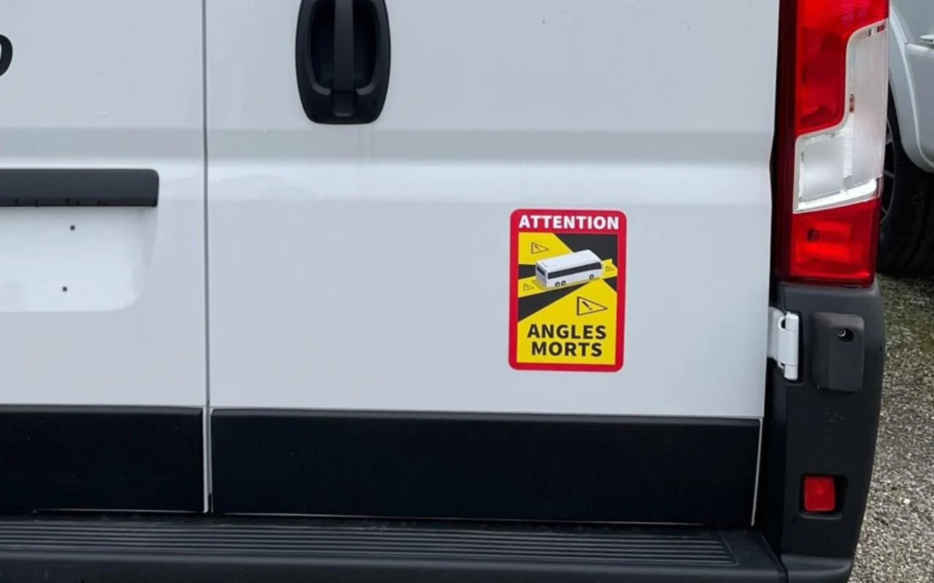 Autocollant angle mort France
