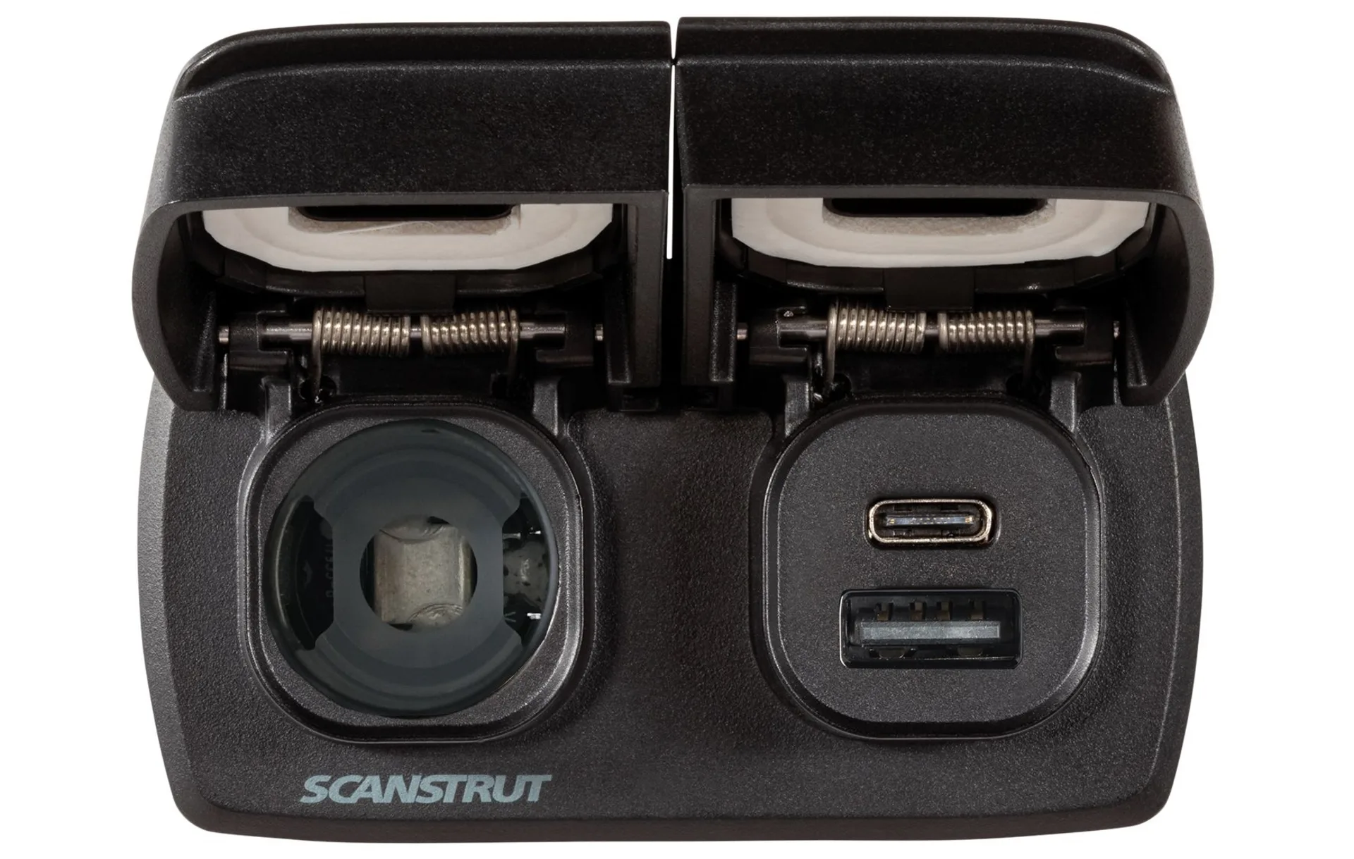 Prise encastrable - Powerdose plus 1 x USB-A/-C ø 30 mm, 12 V 36 W, 24 V 60 W Prise encastrable - Powerdose plus 1 x USB-A/-C ø 30 mm, 12 V 36 W, 24 V 60 W