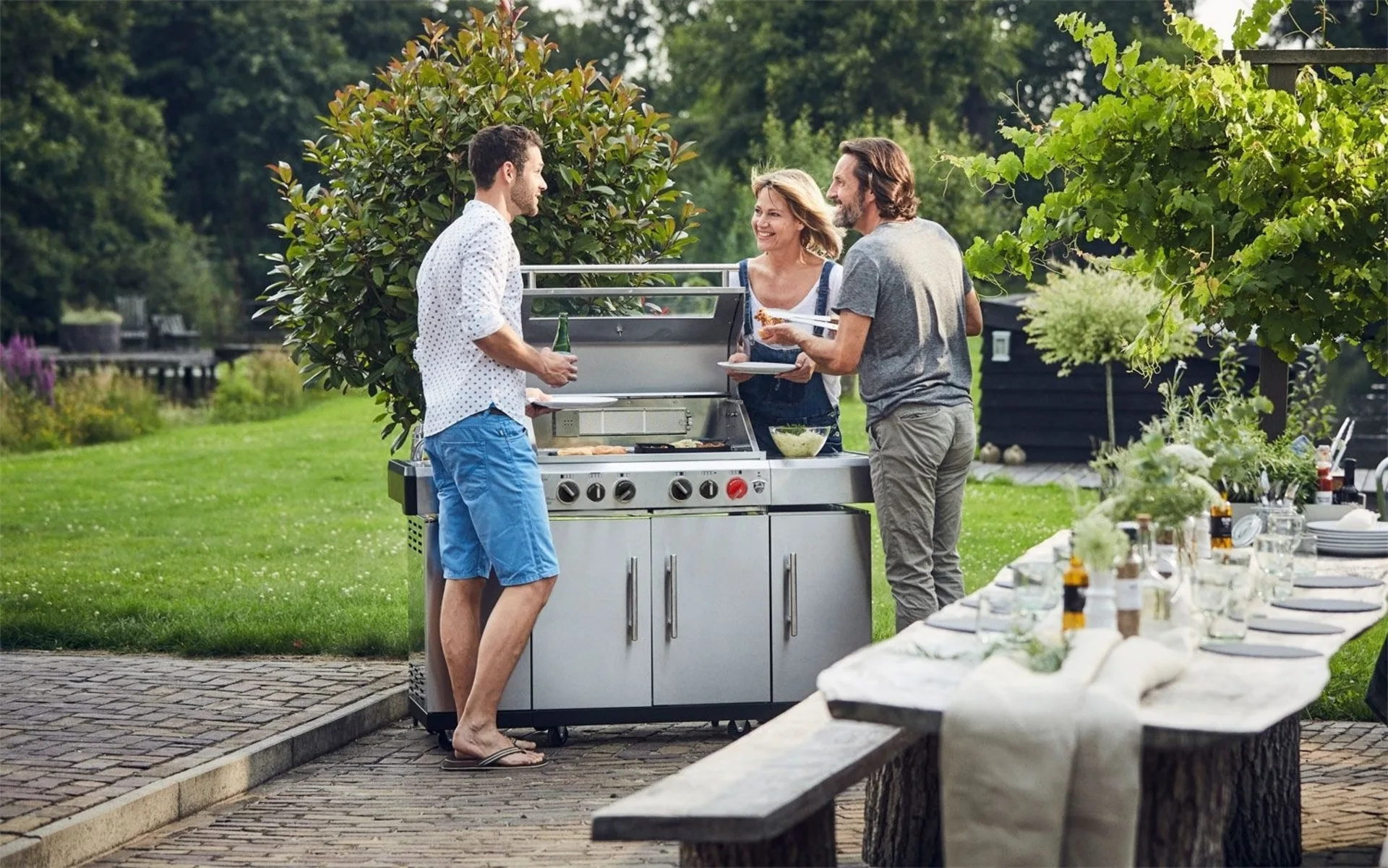Enders Kansas Pro 4 SIK Profi Turbo Gasgrill 50 mb