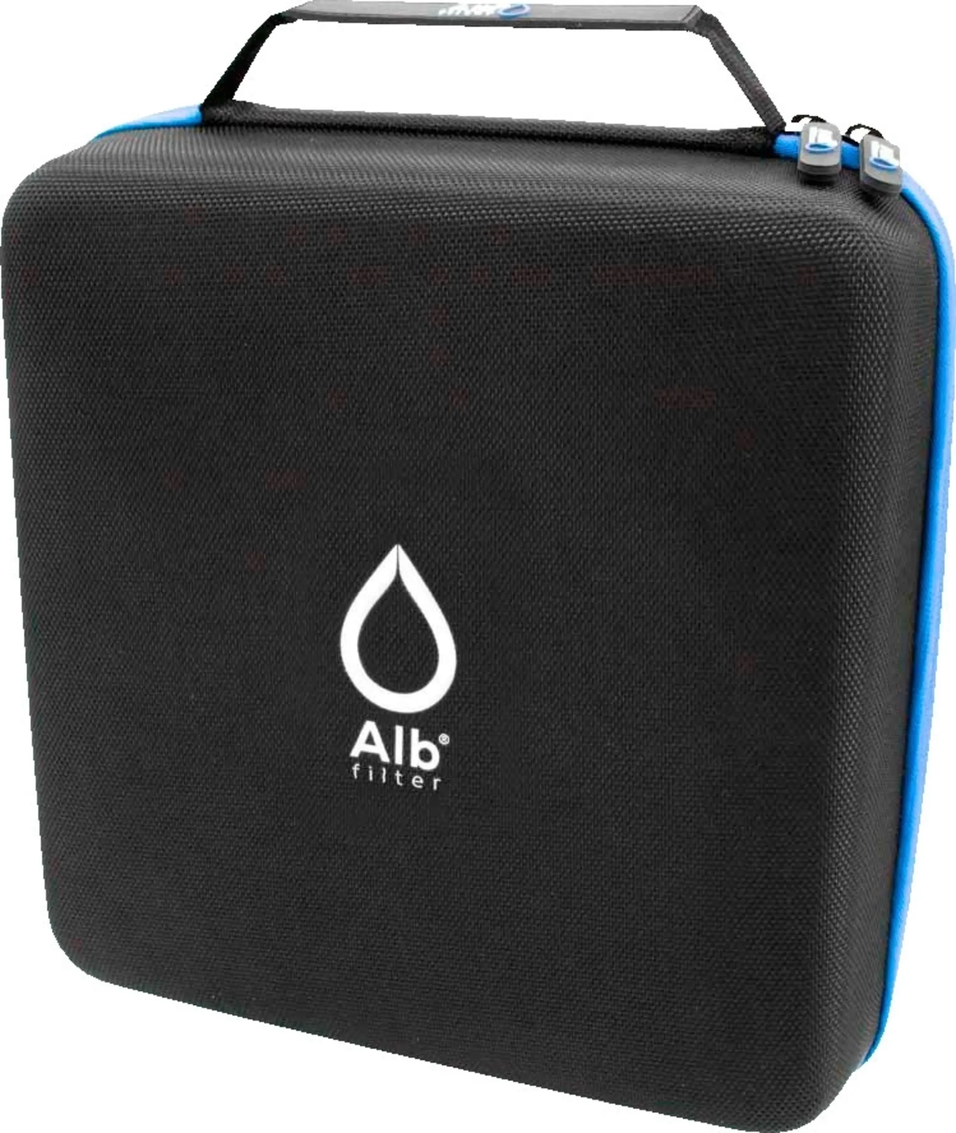 Alb Filter FUSION Active+Nano Trinkwasserfilter - Camping-Set: Mobil mit Koffer - Titan