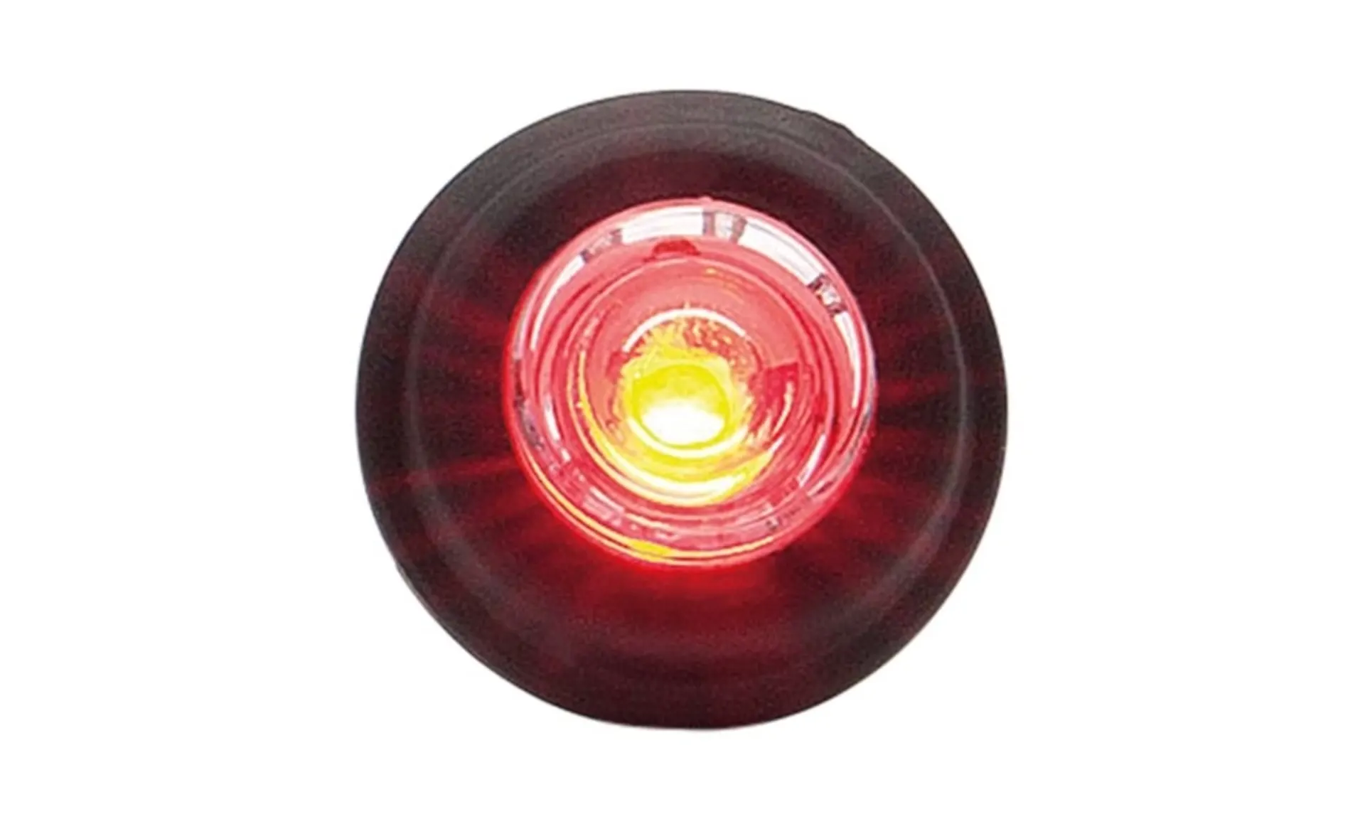 WAS - LED-Positionslampe rot 12/24V ø 29 x 9.4mm, Kabel 220mm, IP68 WAS - LED-Positionslampe rot 12/24V ø 29 x 9.4mm, Kabel 220mm, IP68