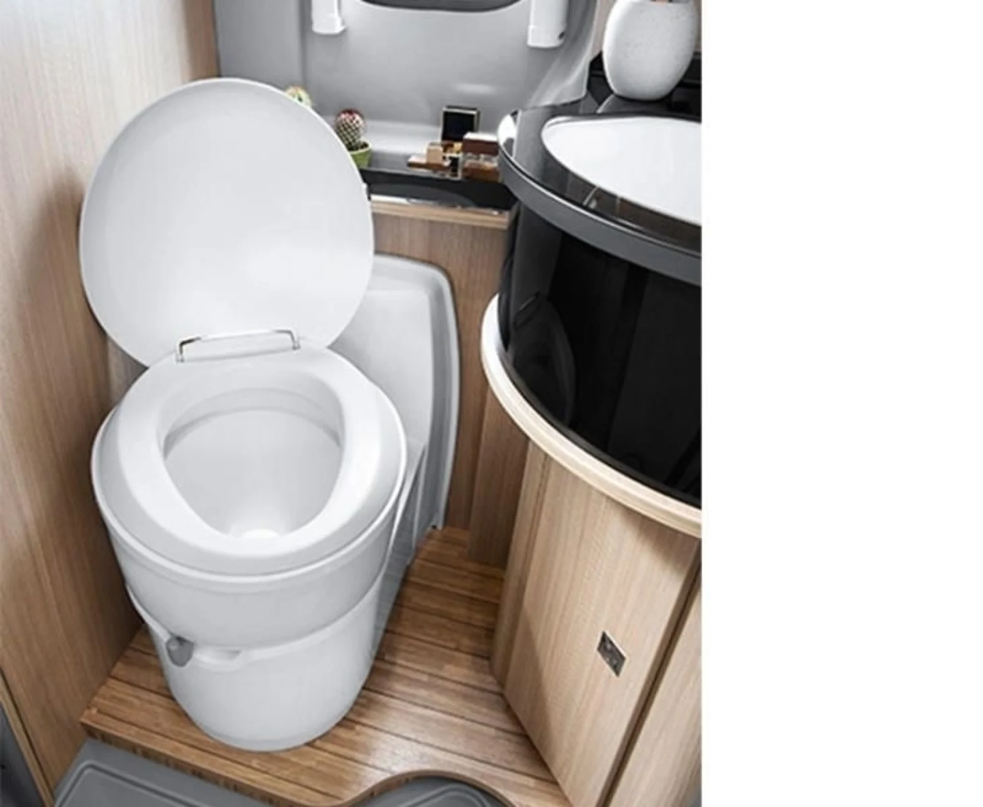 Toilettes à cassette C223-CS électrique blanc 18L