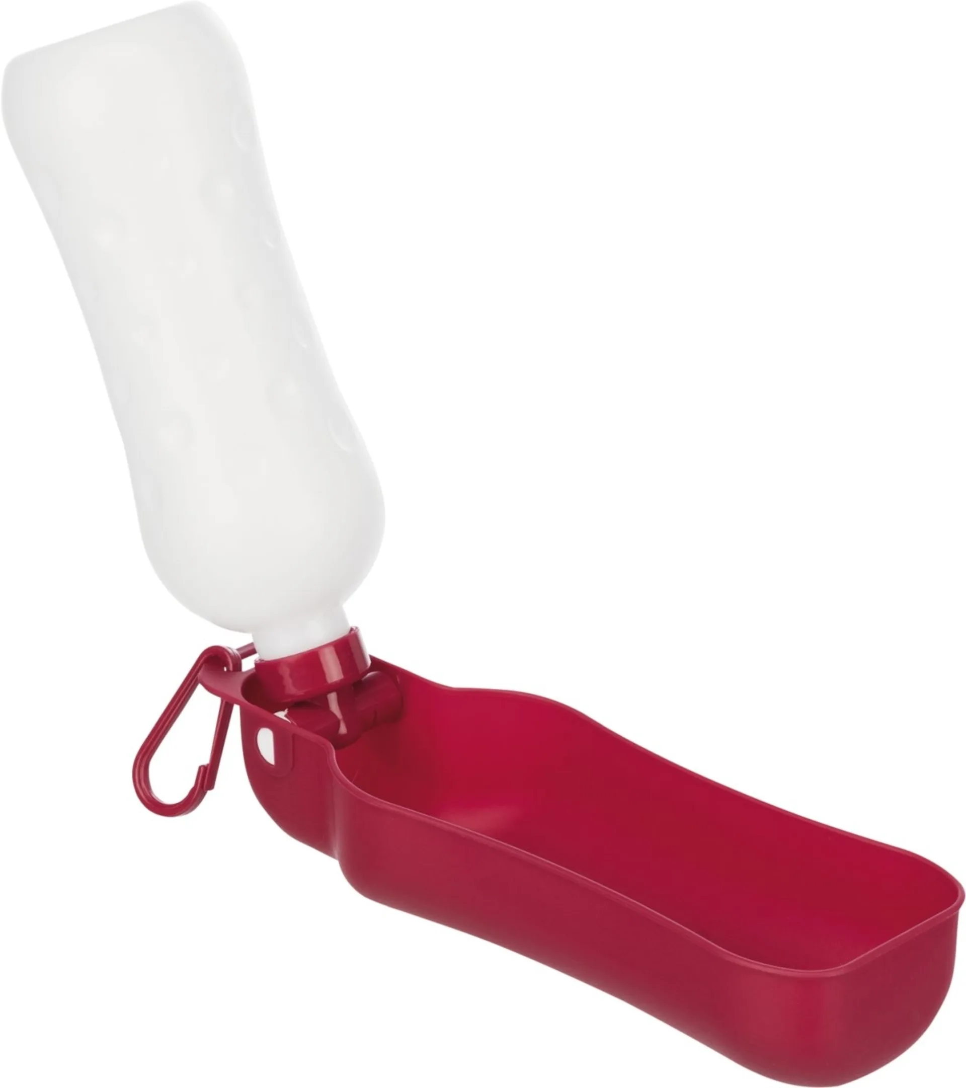 Jollypaw Bouteille avec écuelle en acier inoxydable/plastique 500 ml