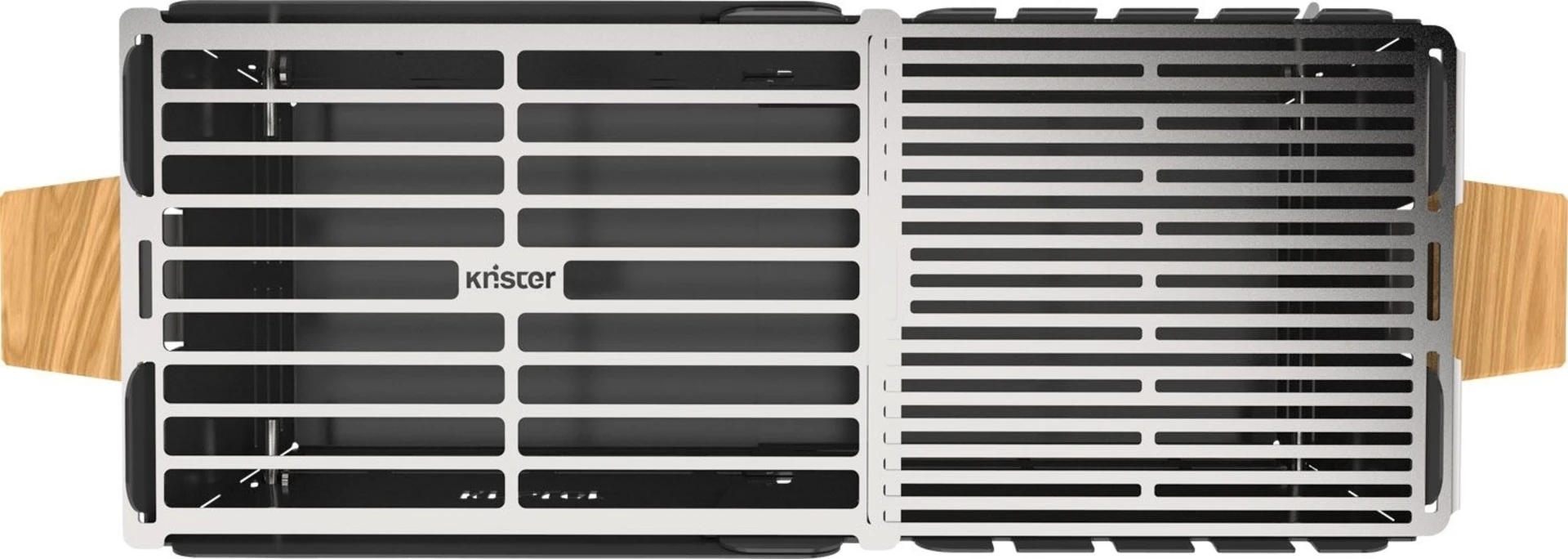 Set de barbecue Knister Original, charbon de bois extensible