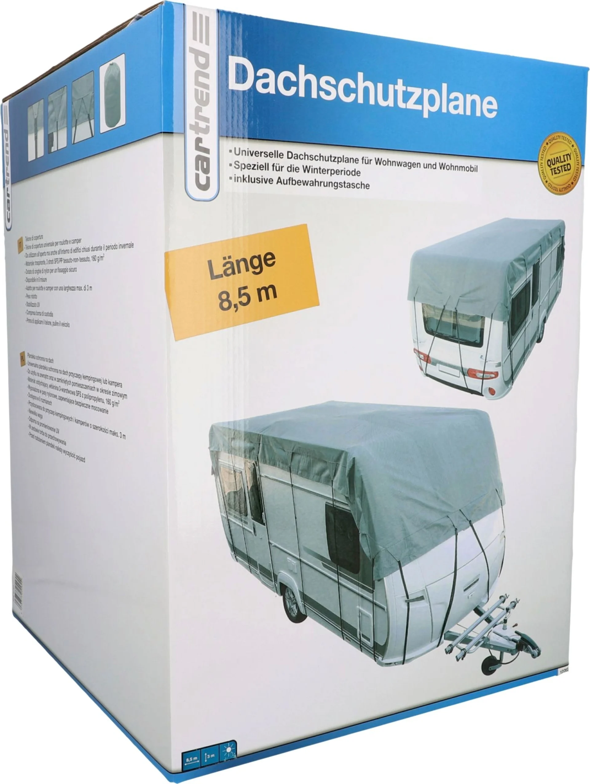 Bâche de protection de toit Cartrend Caravan 8,5 x 3 m