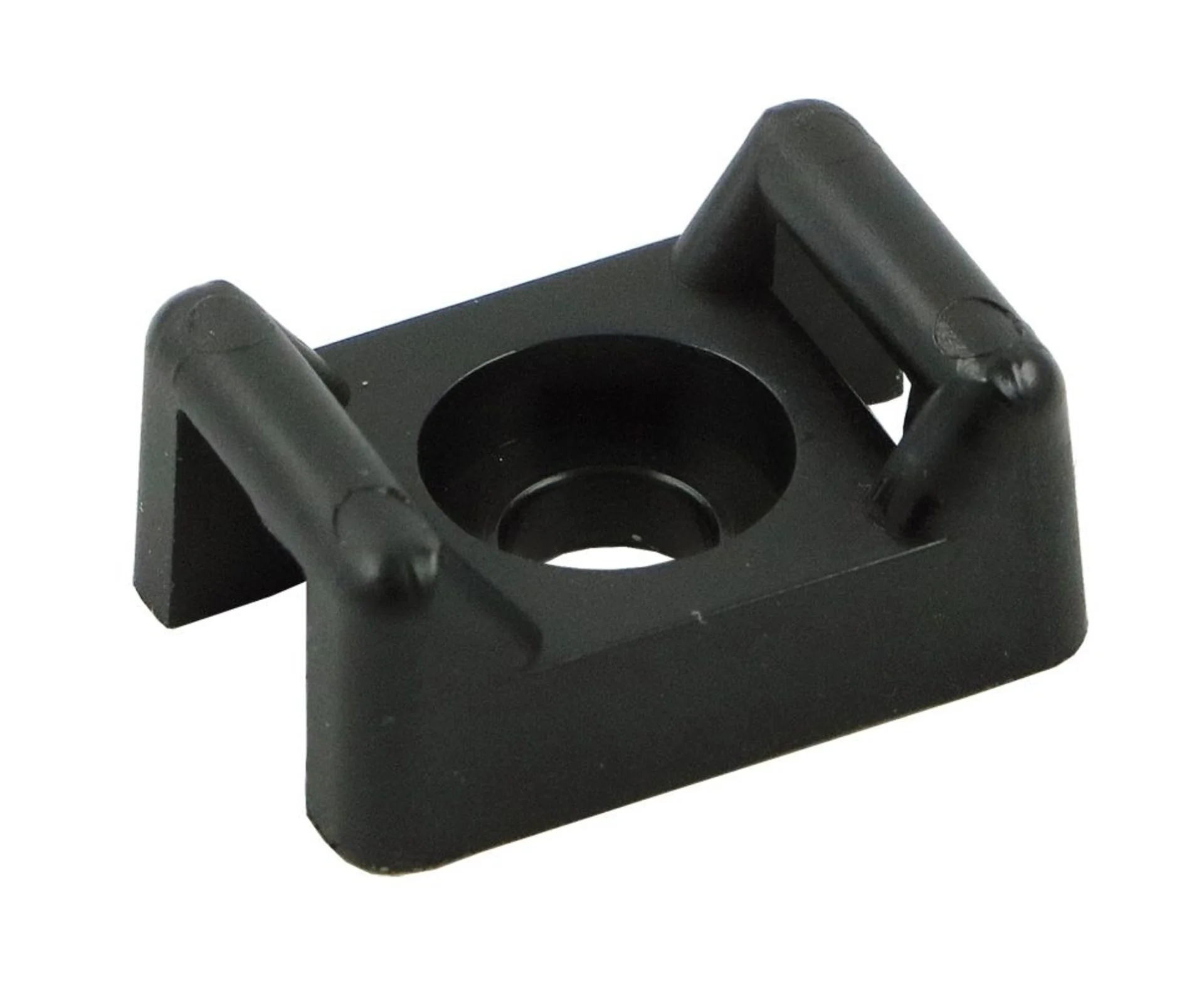 Socle pour serre-câbles noir