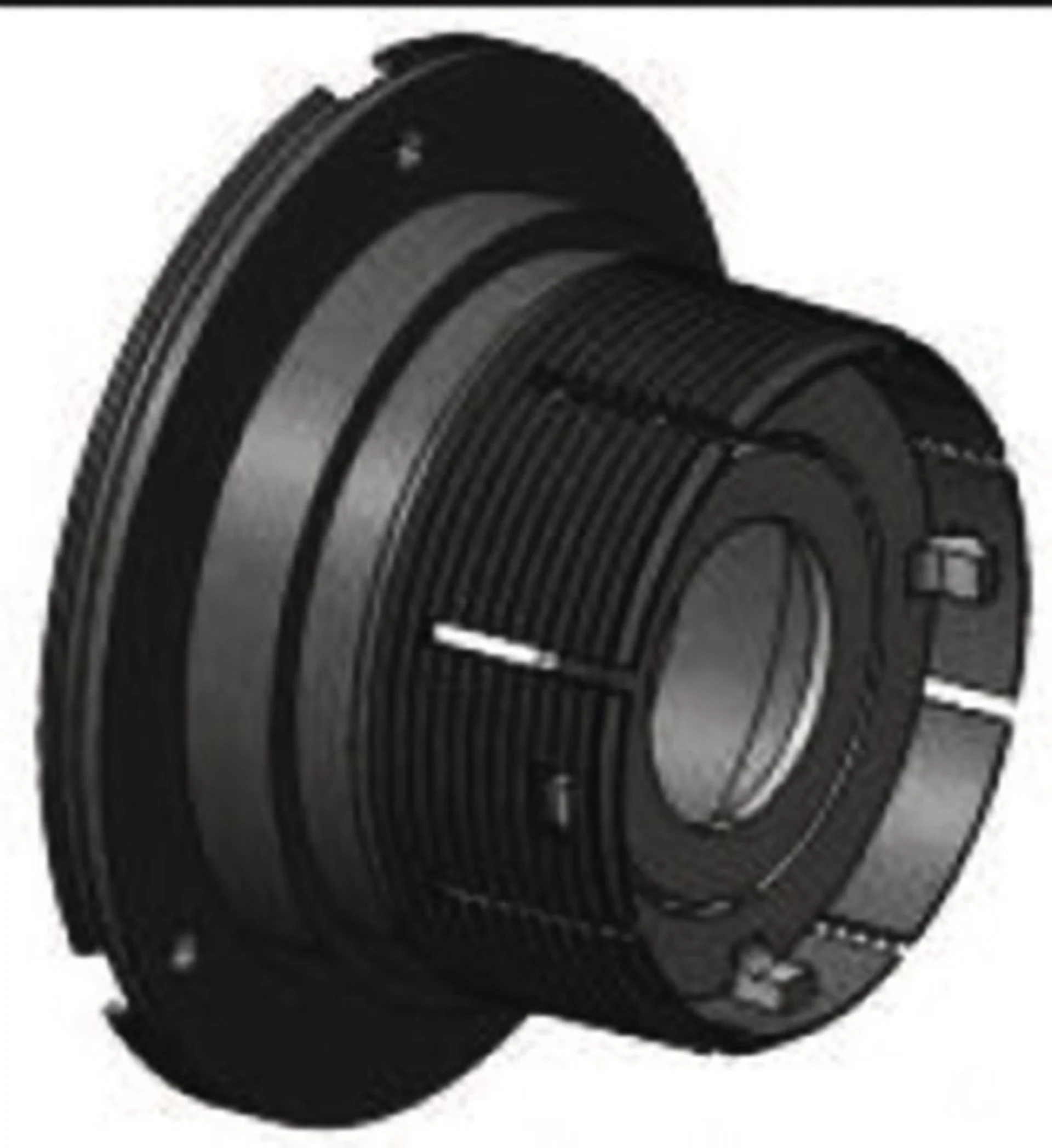 Schwarzer Stutzen Ø90mm für Eberspächer Airtronic D3 Standheizung