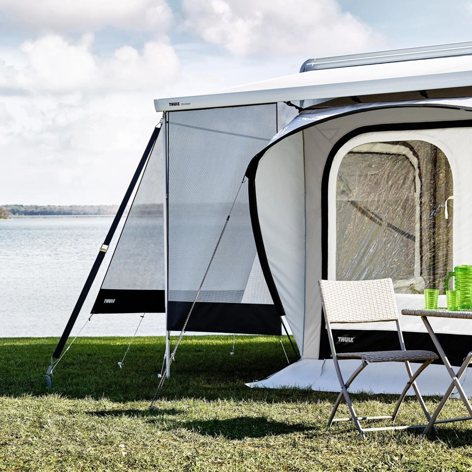 Thule Sun Blocker G2 Vorderwand 3,80 x 1,70 Meter