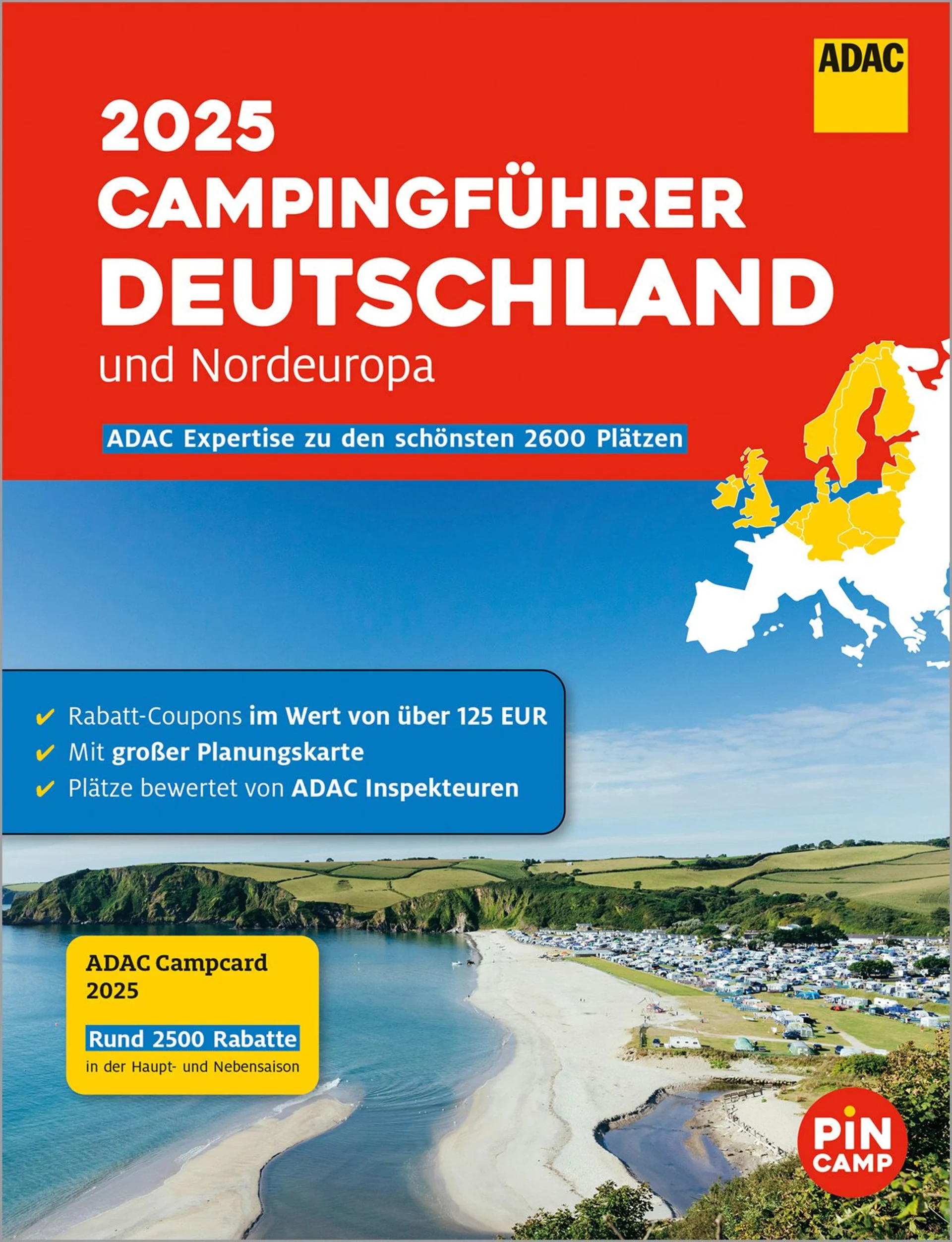 Campingführer Deutschland/Nordeuropa 2025
