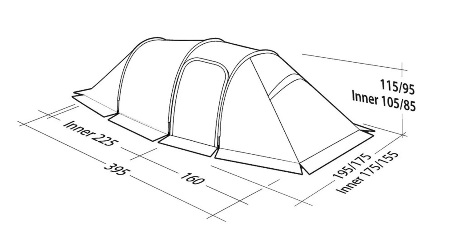 Nordic Lynx 3 Robens Trekkingzelt