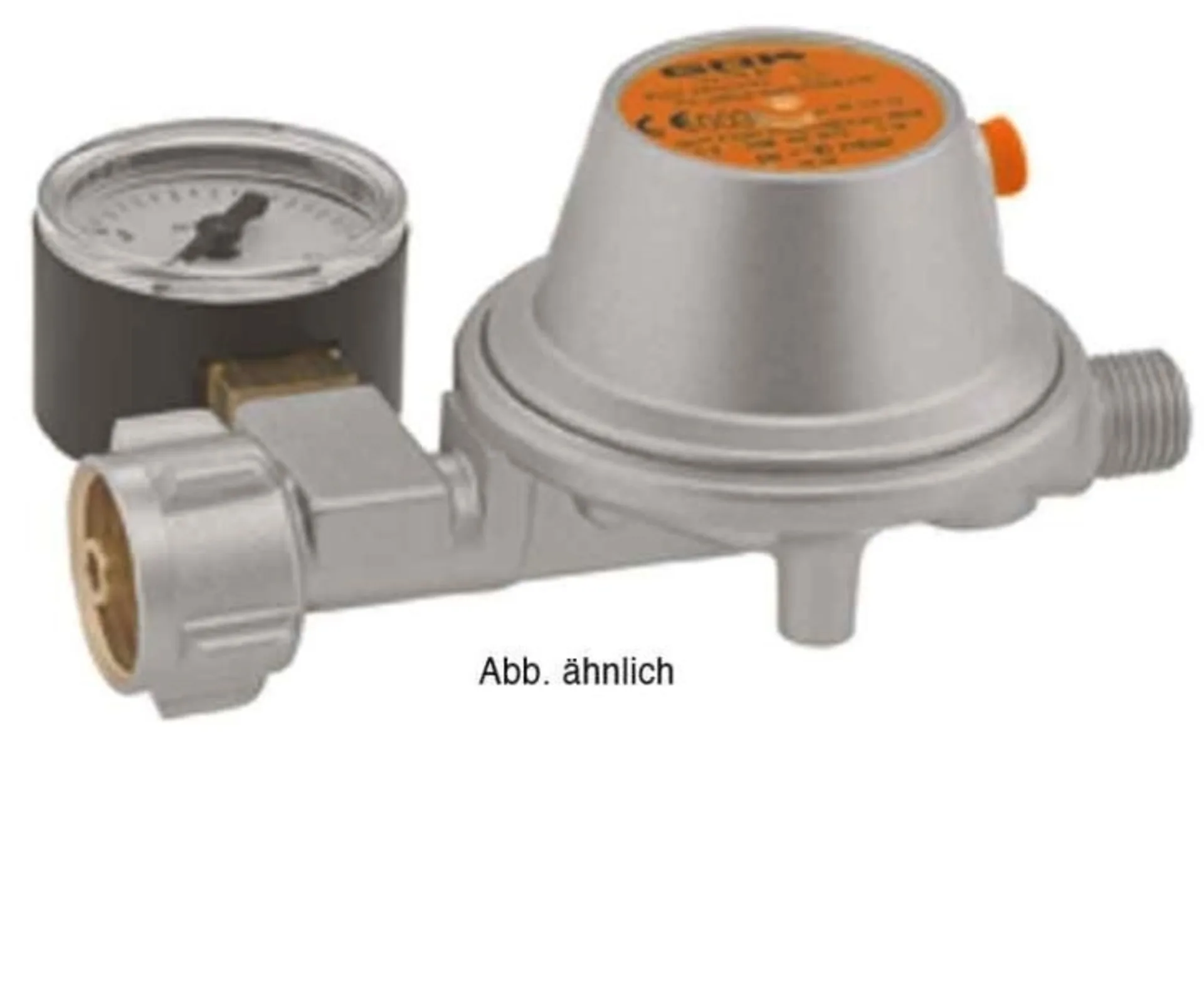 Druckminderer mit Manometer (Schweiz), 50mbar