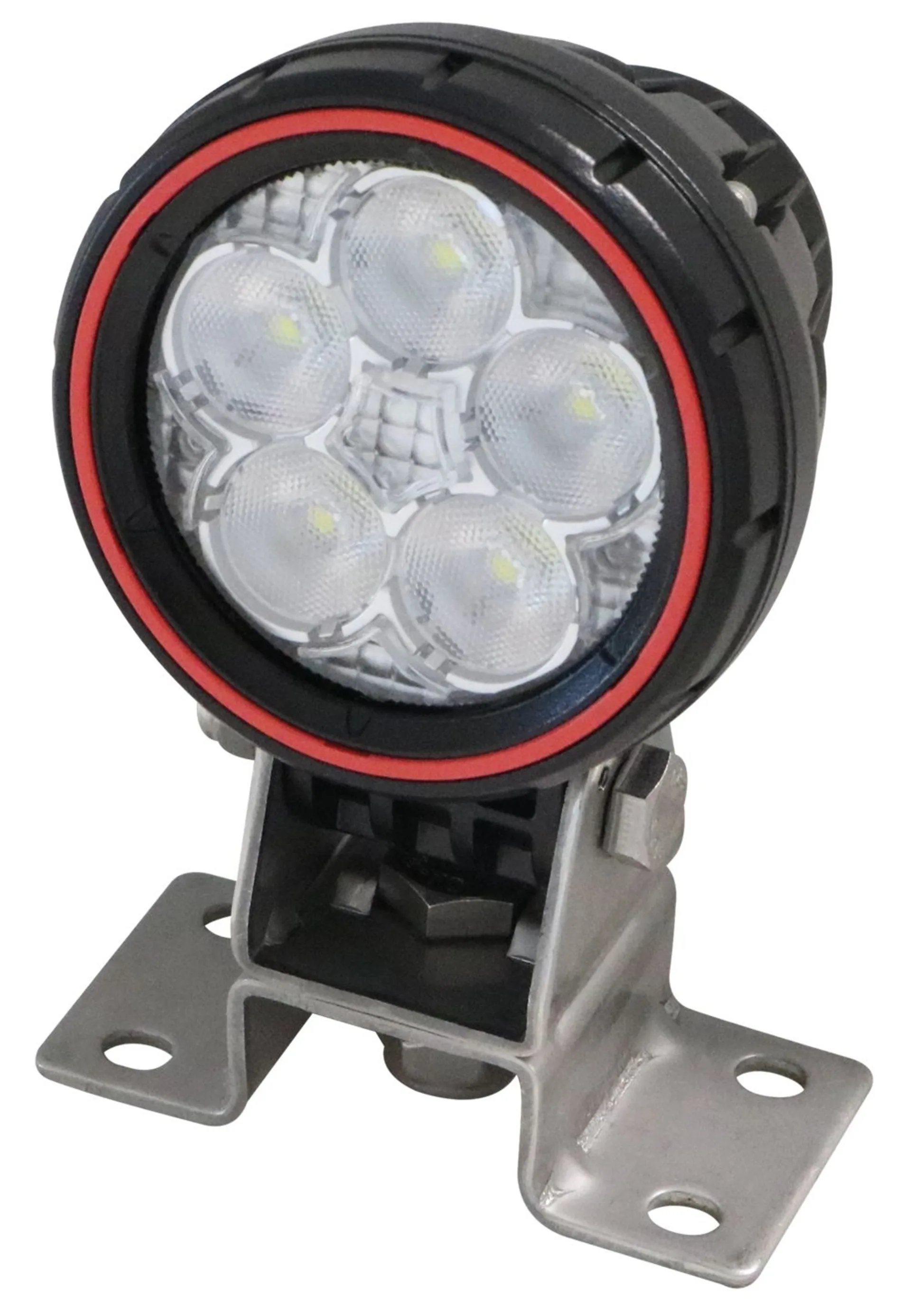 Weldex LED-Arbeitsscheinwerfer 9 - 36 V Deutsch ø 83 mm, 2'400 Lumen, IP69K Weldex LED-Arbeitsscheinwerfer 9 - 36 V Deutsch ø 83 mm, 2'400 Lumen, IP69K