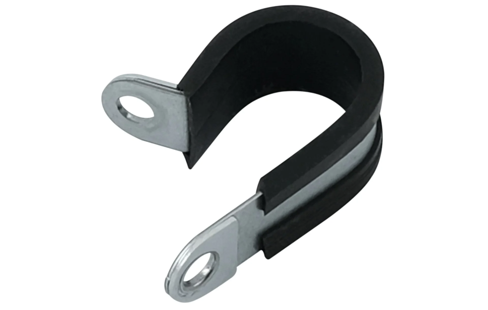 Brides de câble avec insert en caoutchouc ø 21 mm