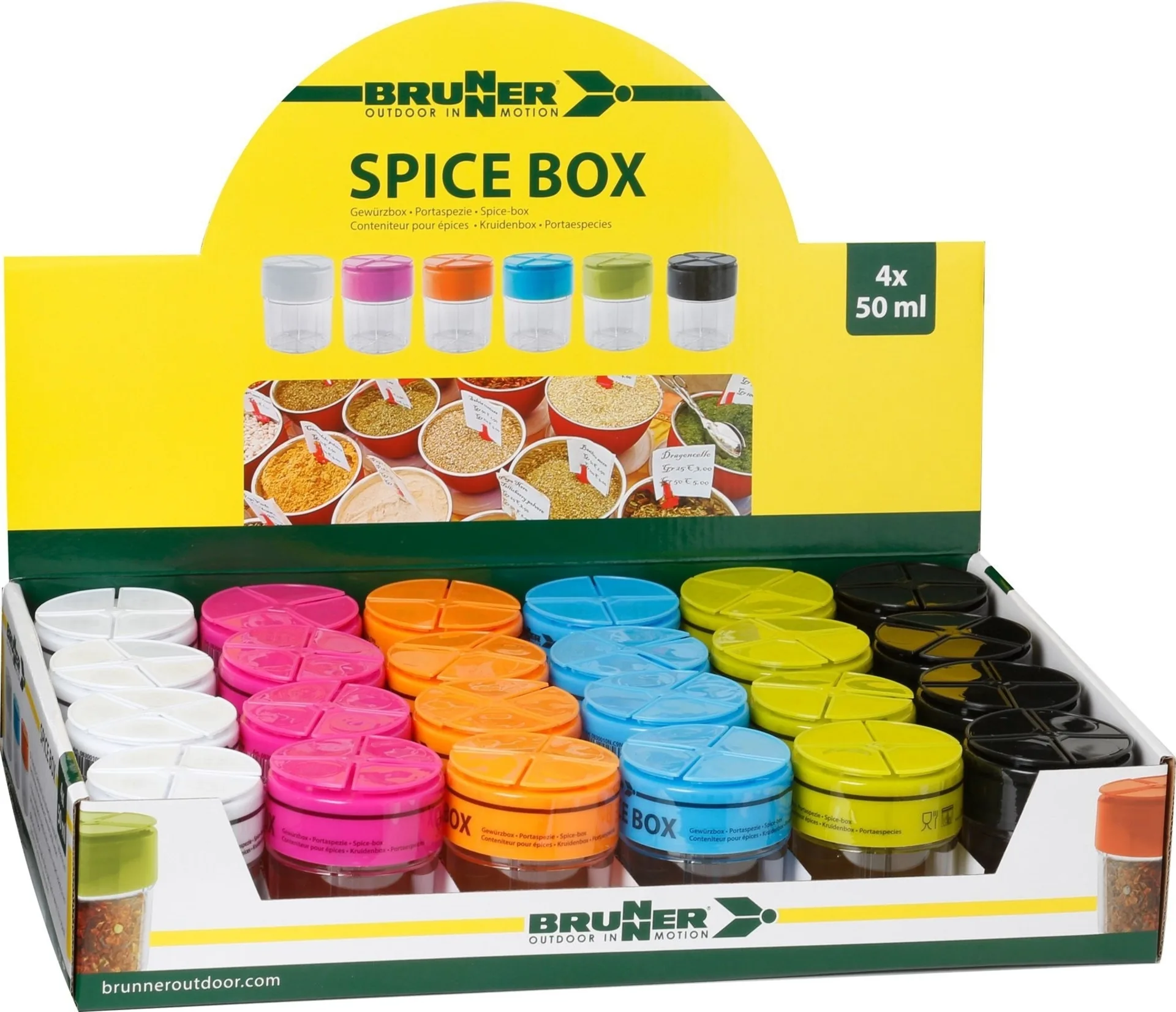 Brunner Spice Box distributeur d'épices individuel