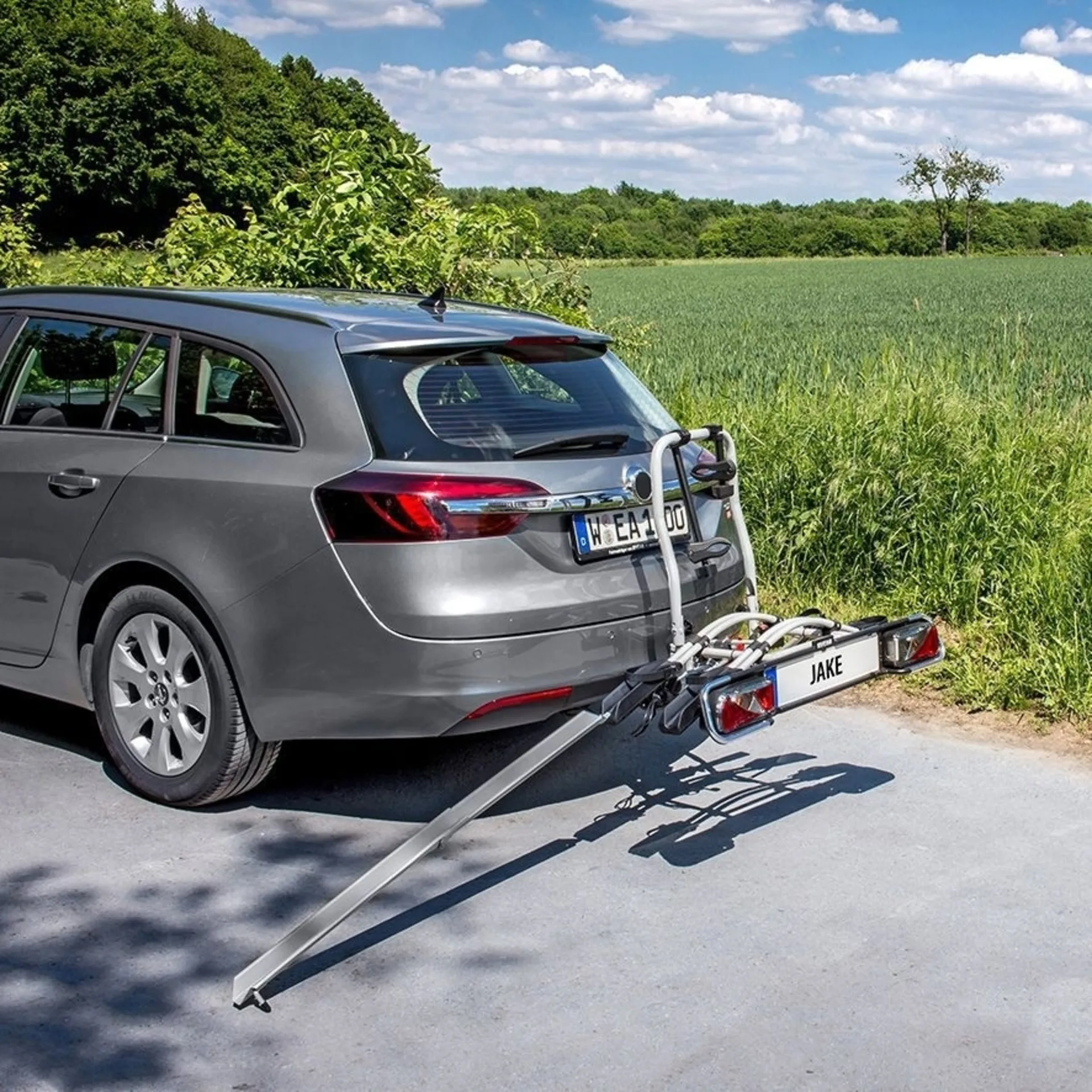 Auffahrschiene für Fahrradträger