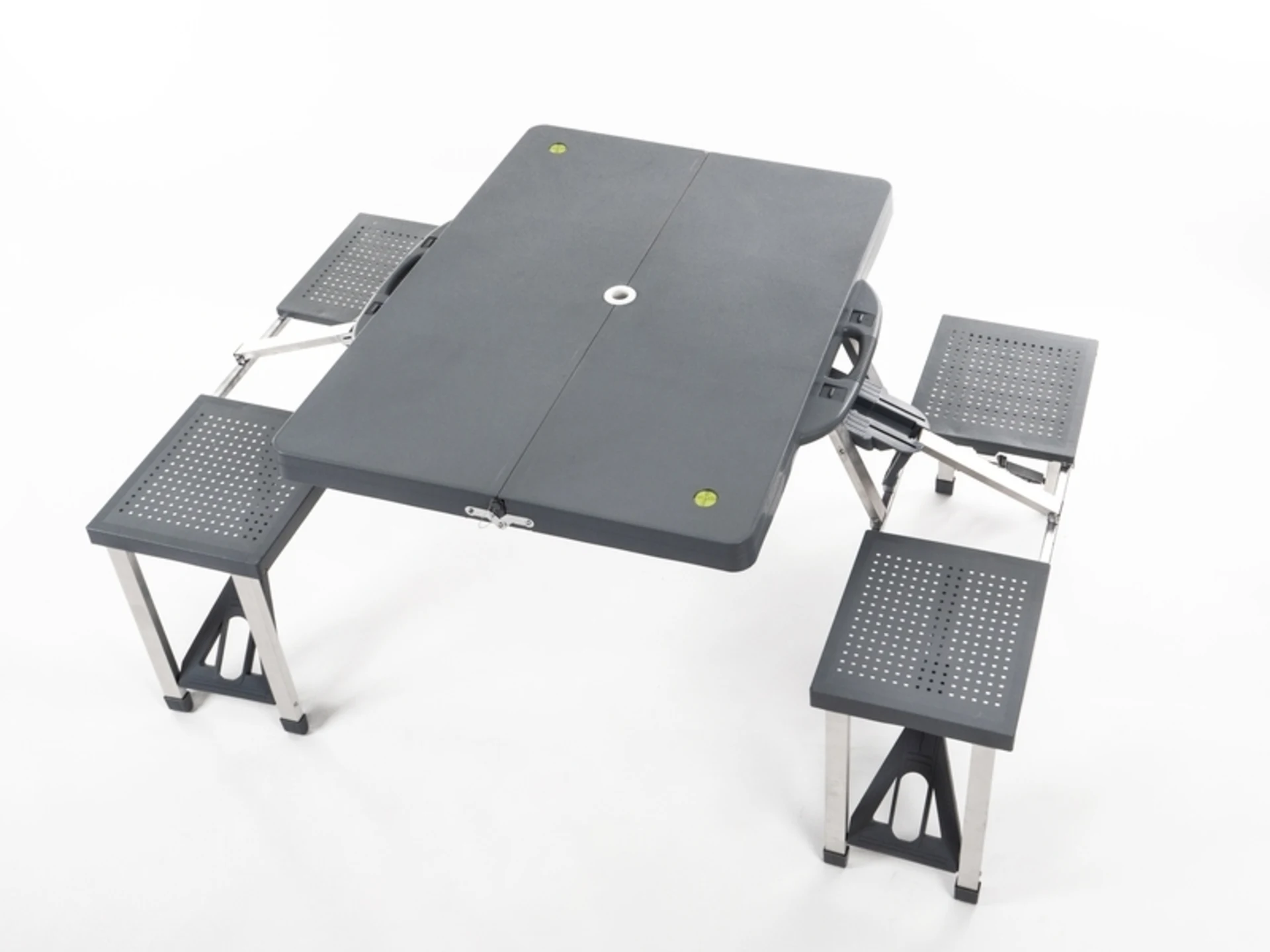 Mc Camping Picknick-Tischgruppe für 4 Personen - 85 x 65cm