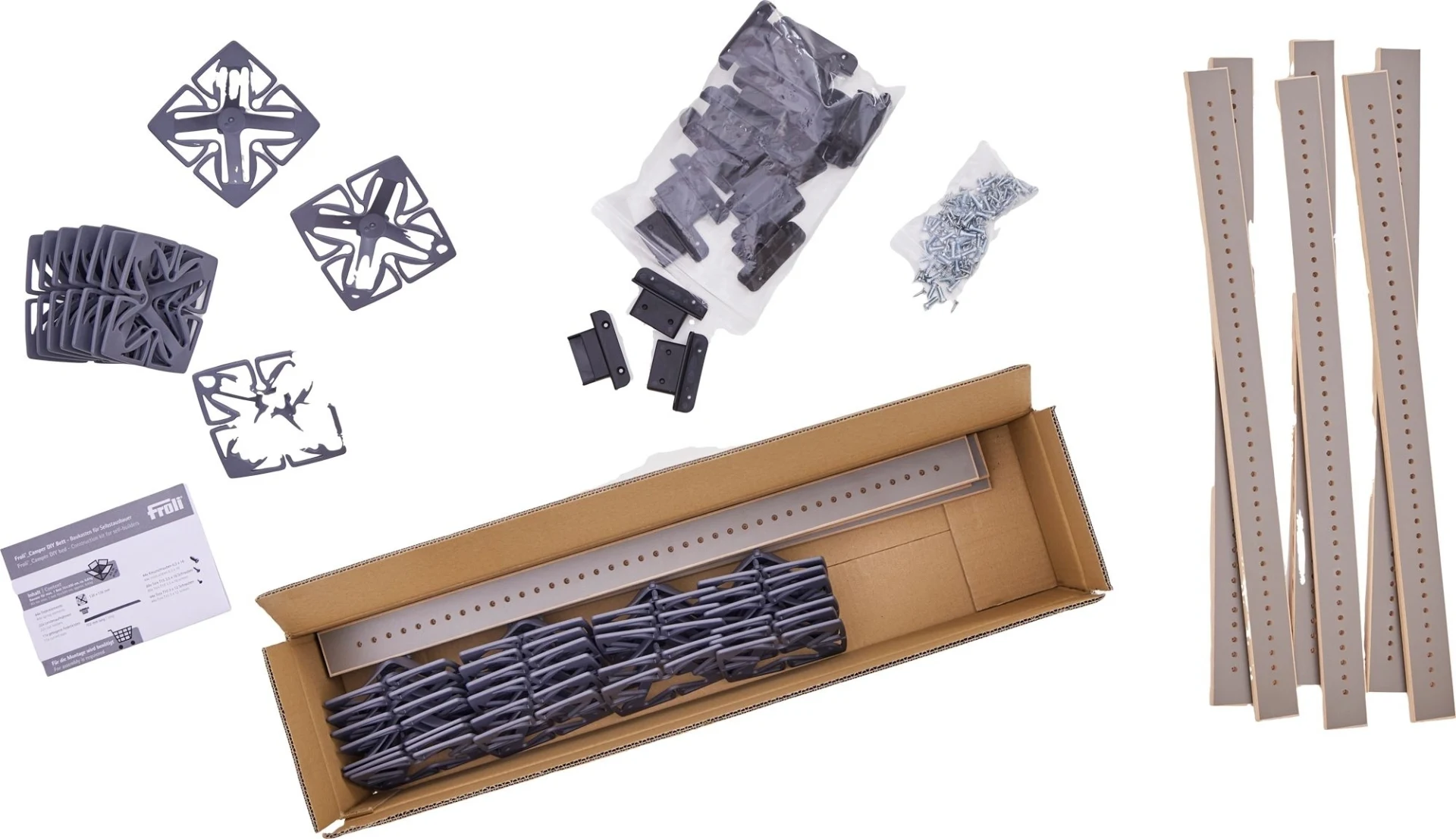 Froli Travelfix DIY Bettclipsystem - Bau dir dein Bett 70 x 200 cm