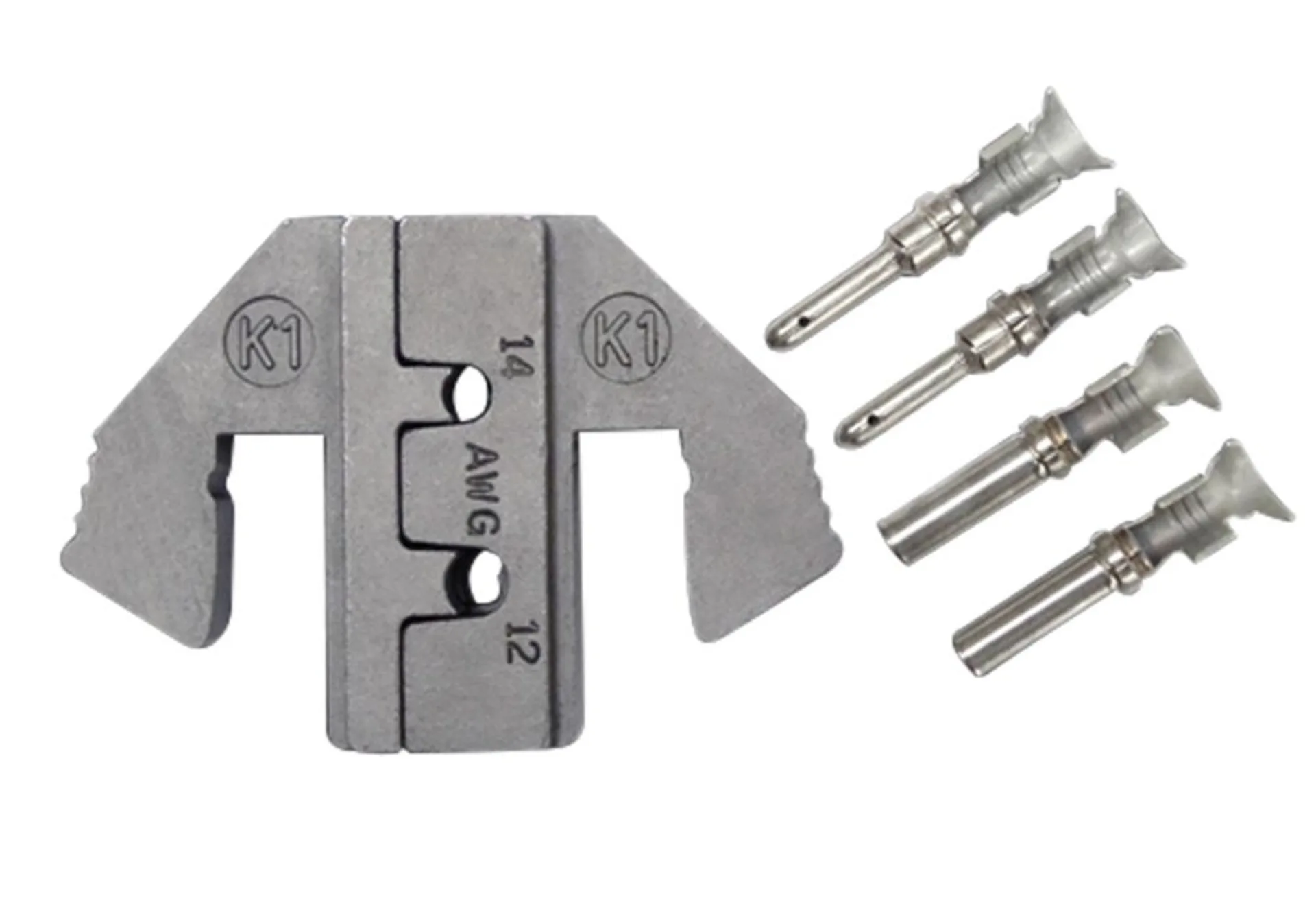 Pressformen K1 für DEUTSCH DTP-Serie AWG 14/12 (2.5/4.0mm2)