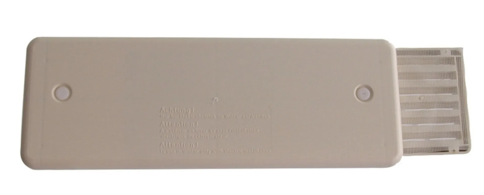 Grille d'aération beige