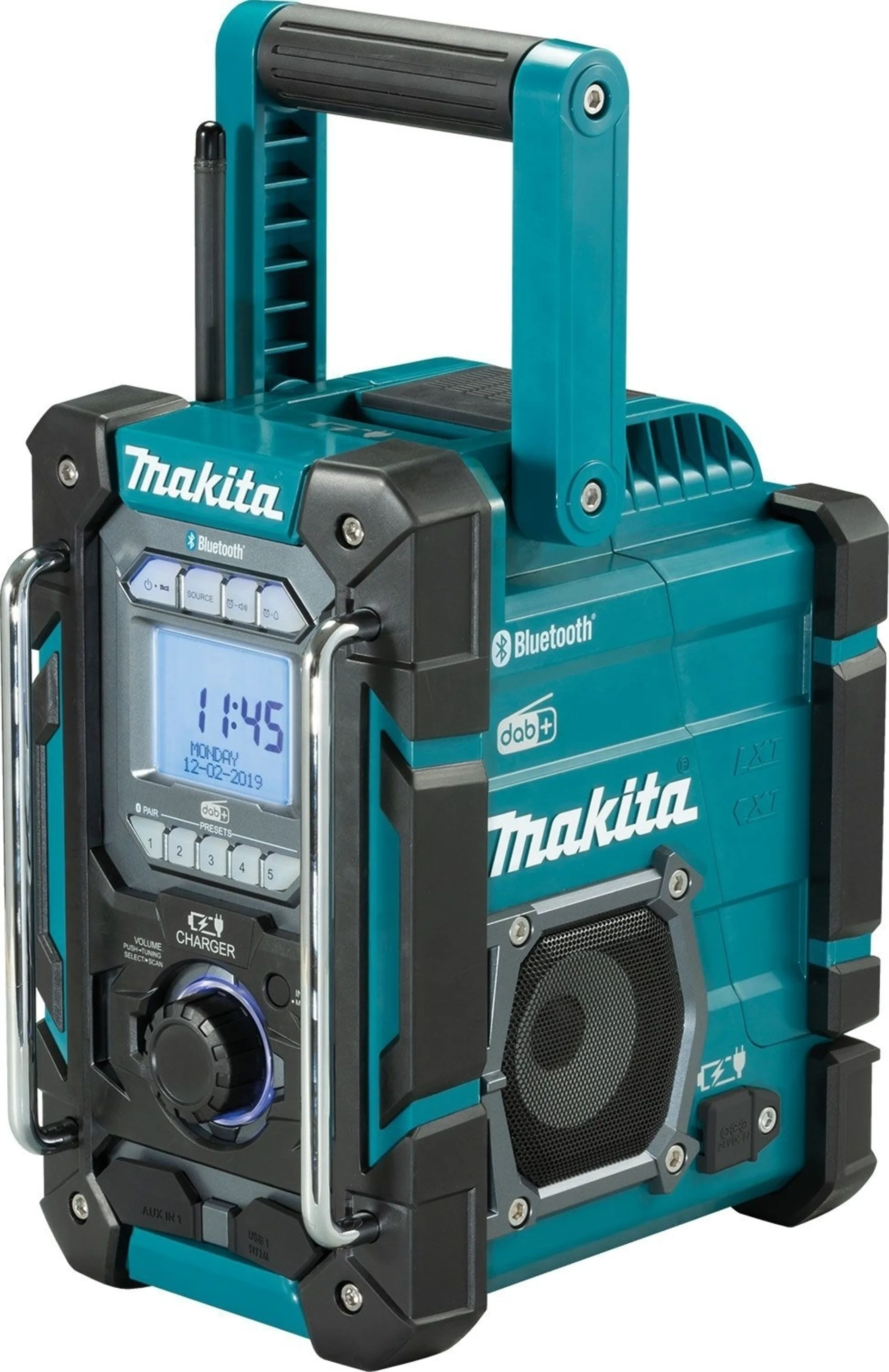 Makita DMR301 DAB+ Radio de chantier sans fil 12 V / 18 Makita DMR301 DAB+ Radio de chantier sans fil 12 V / 18