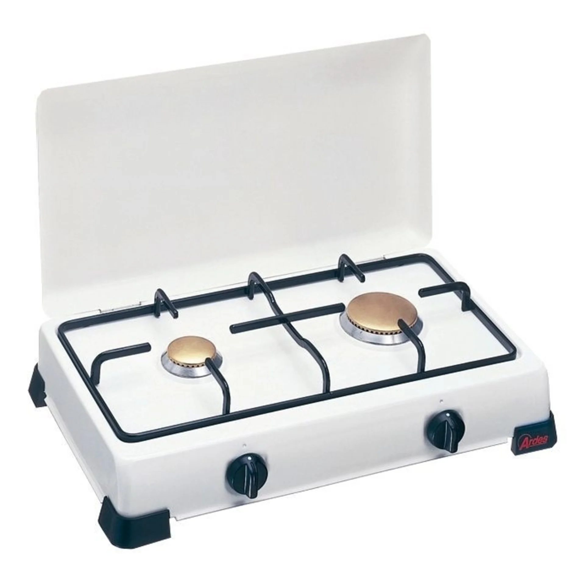 Réchaud à gaz Zeus 50 mbar, 2 feux sans allumage