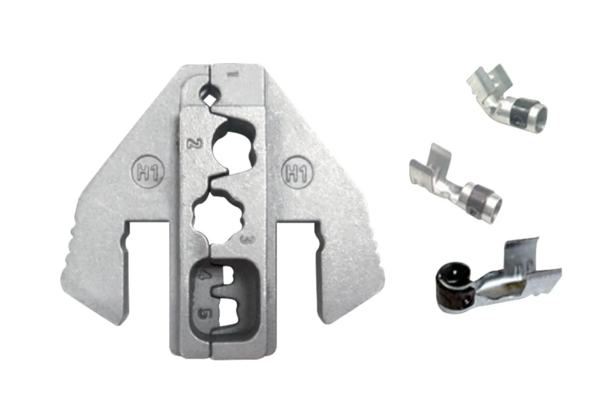Pressformen H1 für Zündkabelendklemmen passend zu Presszange GL0601/PZ