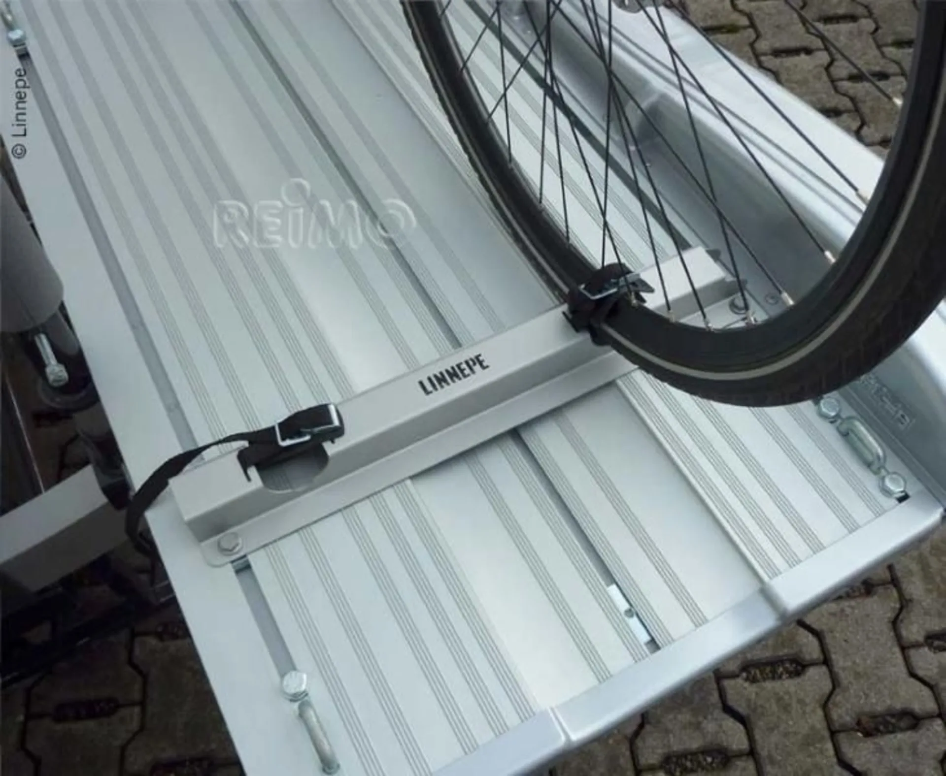 Fahrradhalter für Lastenträger und Motorradträger SmartPort
