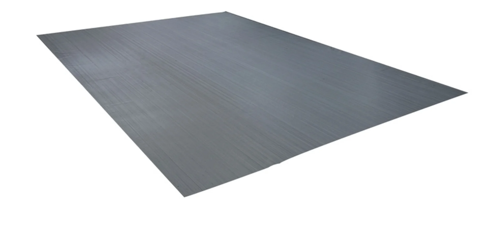 Tapis de tente en PVC 3x2.5m en gris - Reimo Awning Mat