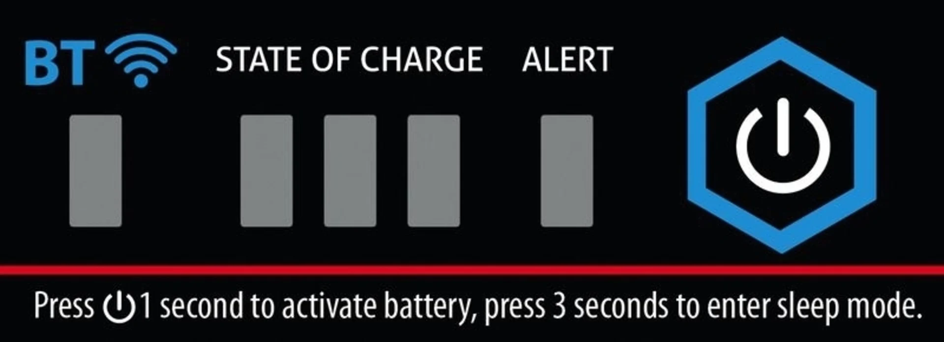 Carbest Lithium-Batterie mit Bluetooth-Technologie und Heizfunktion