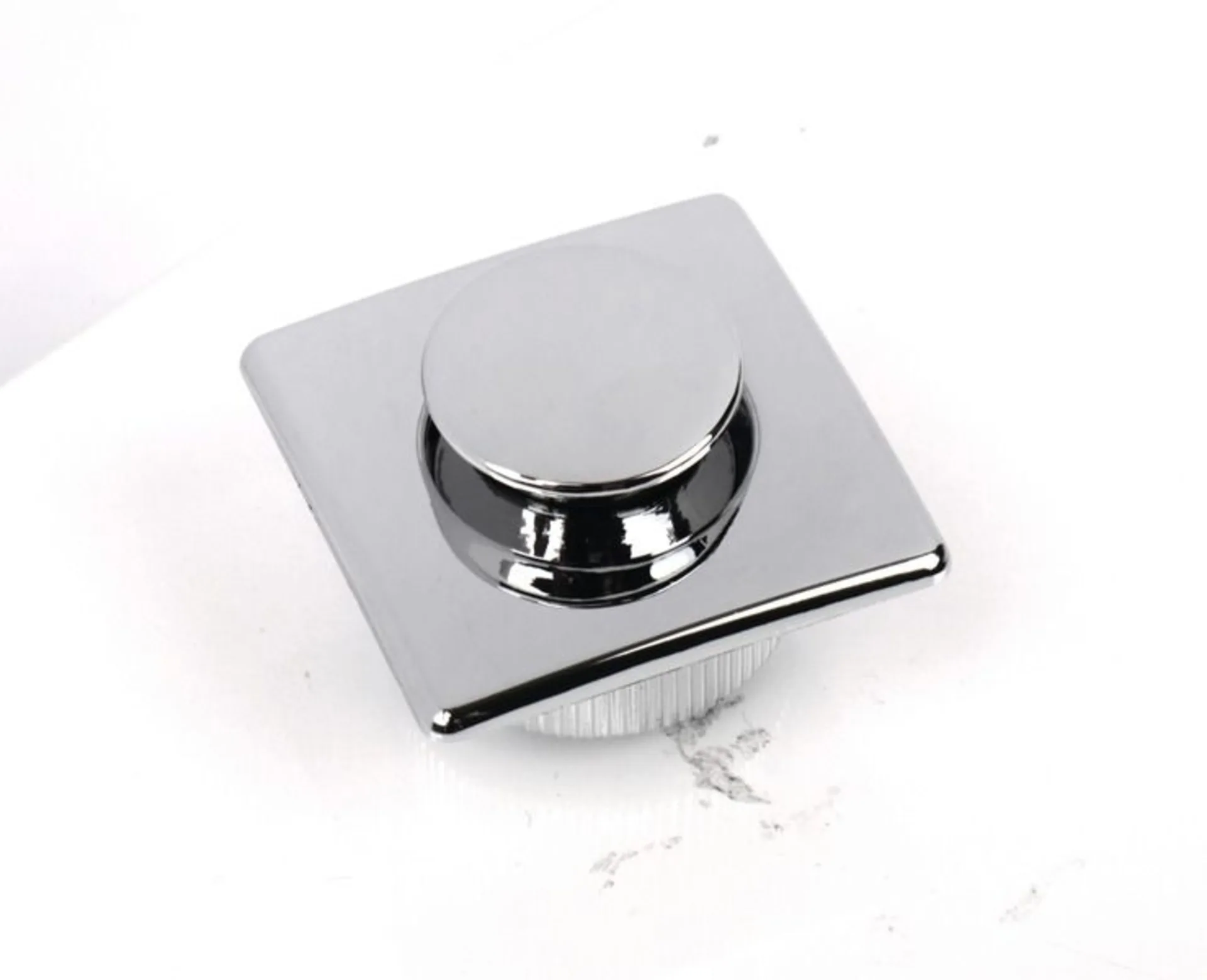 Serrure de meuble Push Lock pour épaisseur de porte 14-16 mm, chromée en plastique ABS