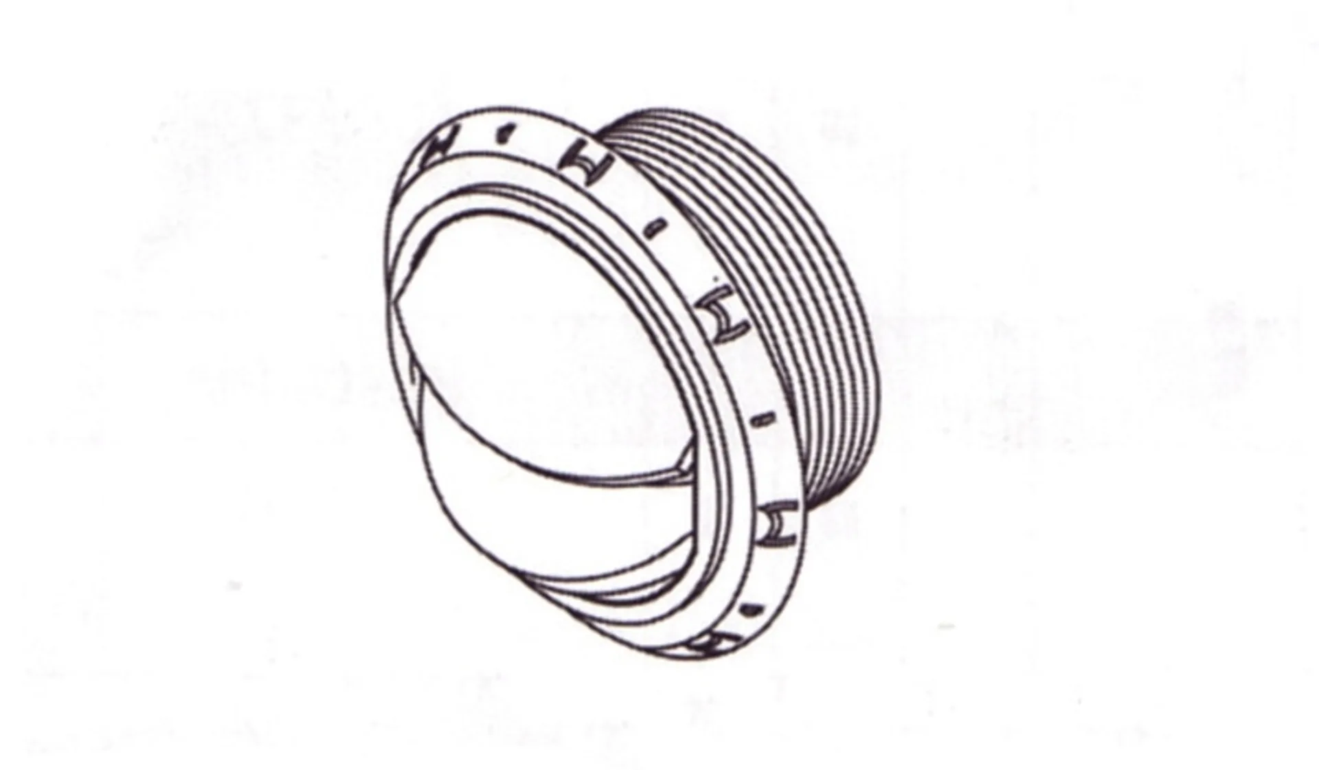 Sortie d'air obturable pour les chauffages diesel Webasto avec tube 60mm
